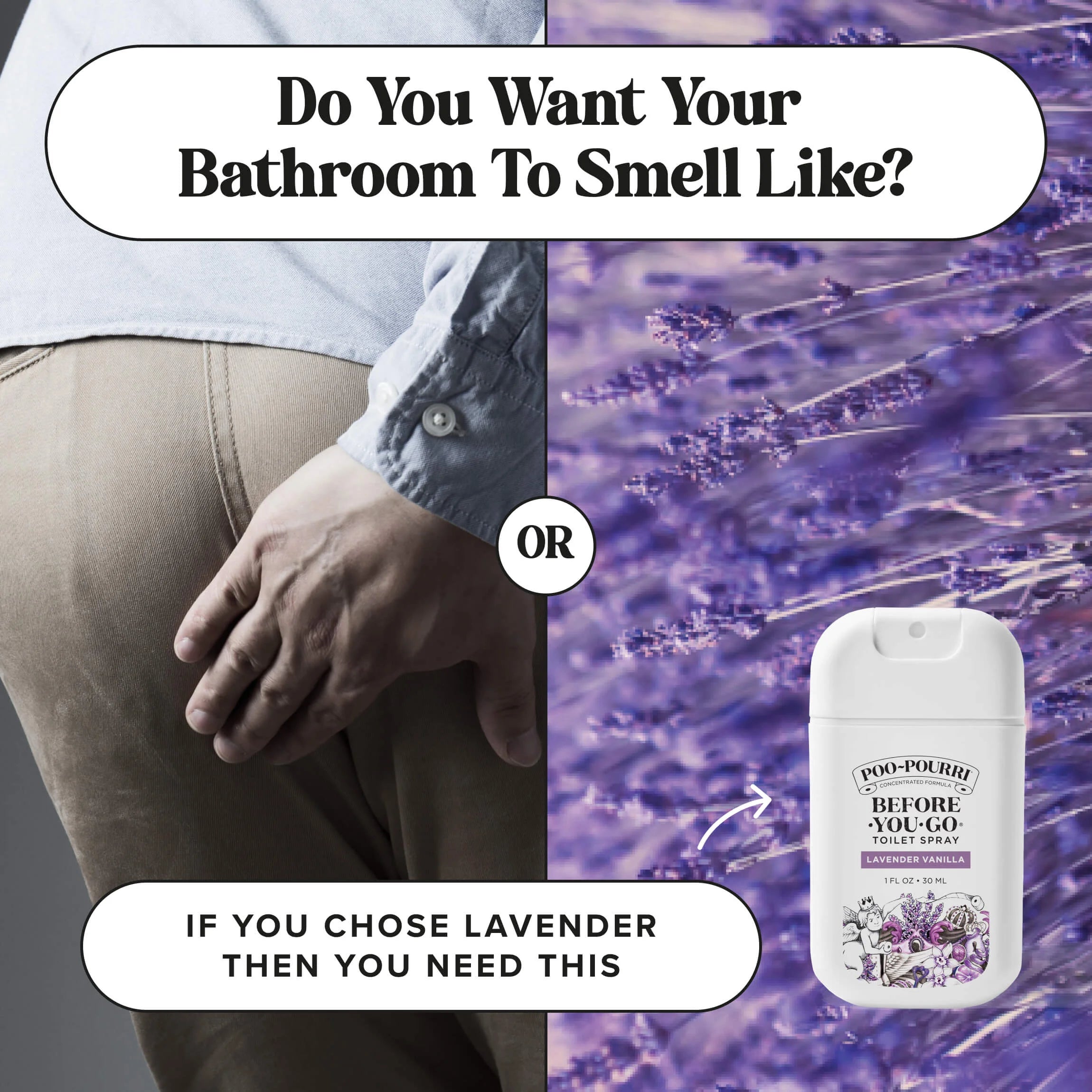 Lavender Vanilla - Poo~Pourri Toilet Spray