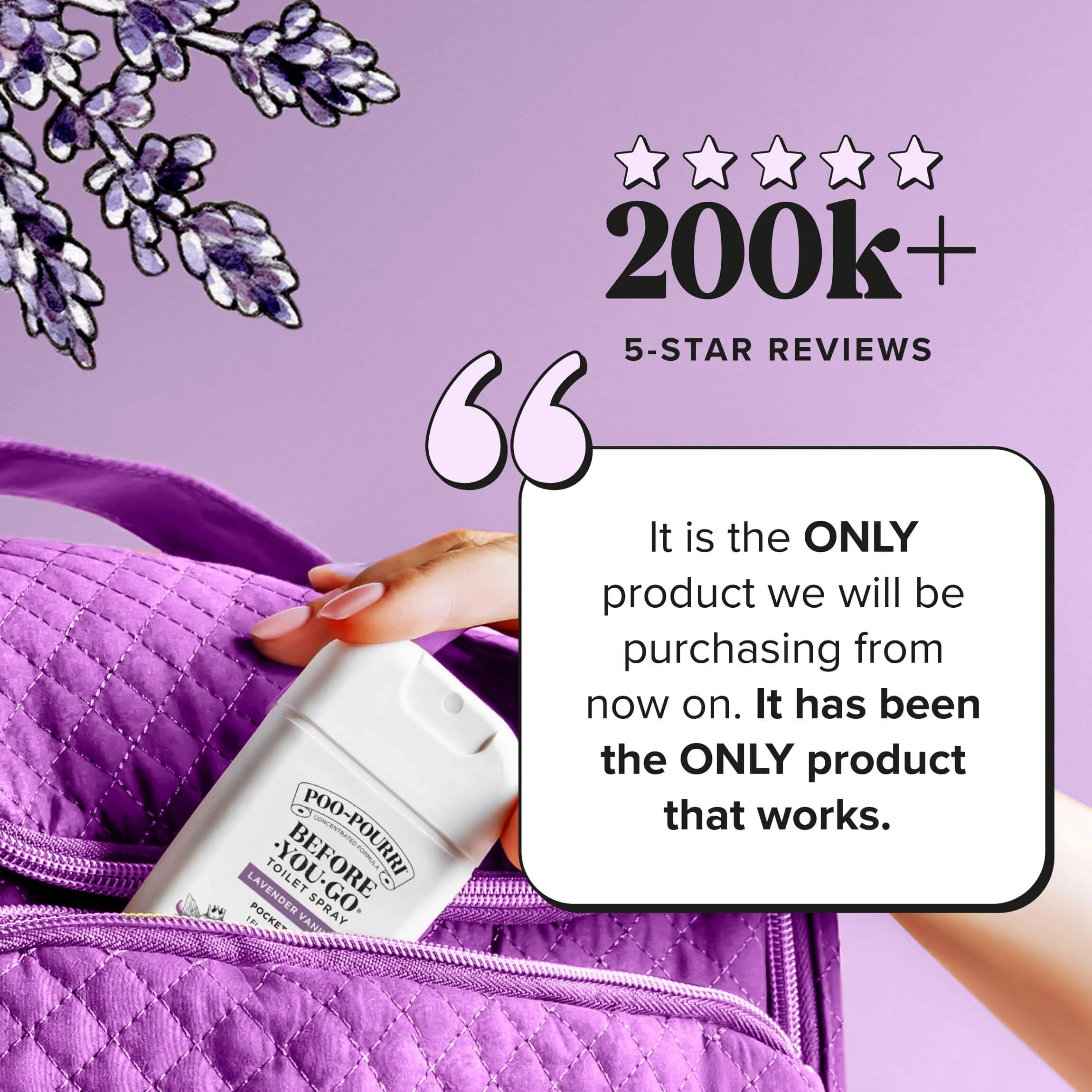 Lavender Vanilla - Poo~Pourri Toilet Spray