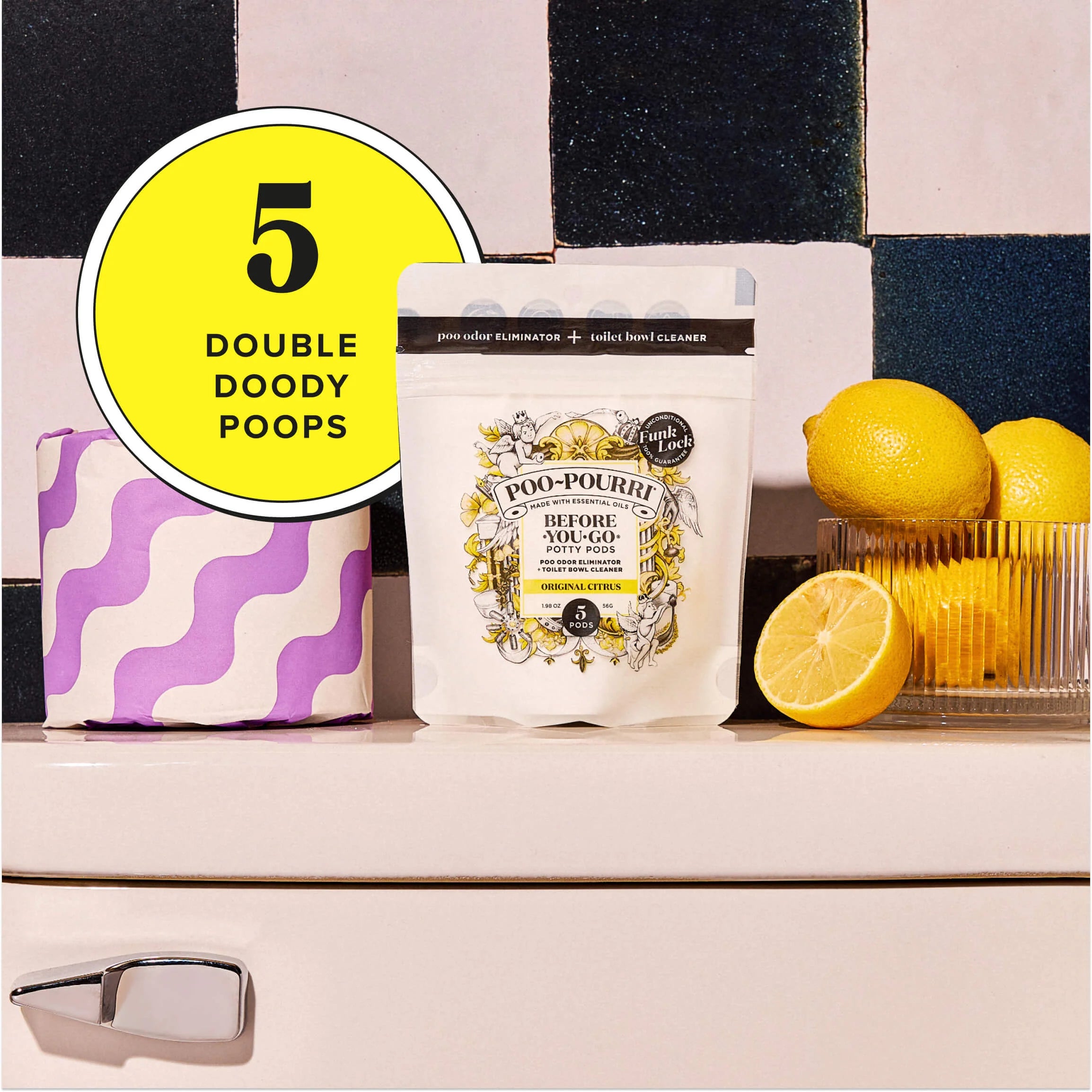 Potty Pods 4pk - Poo~Pourri Toilet Bowl Pods