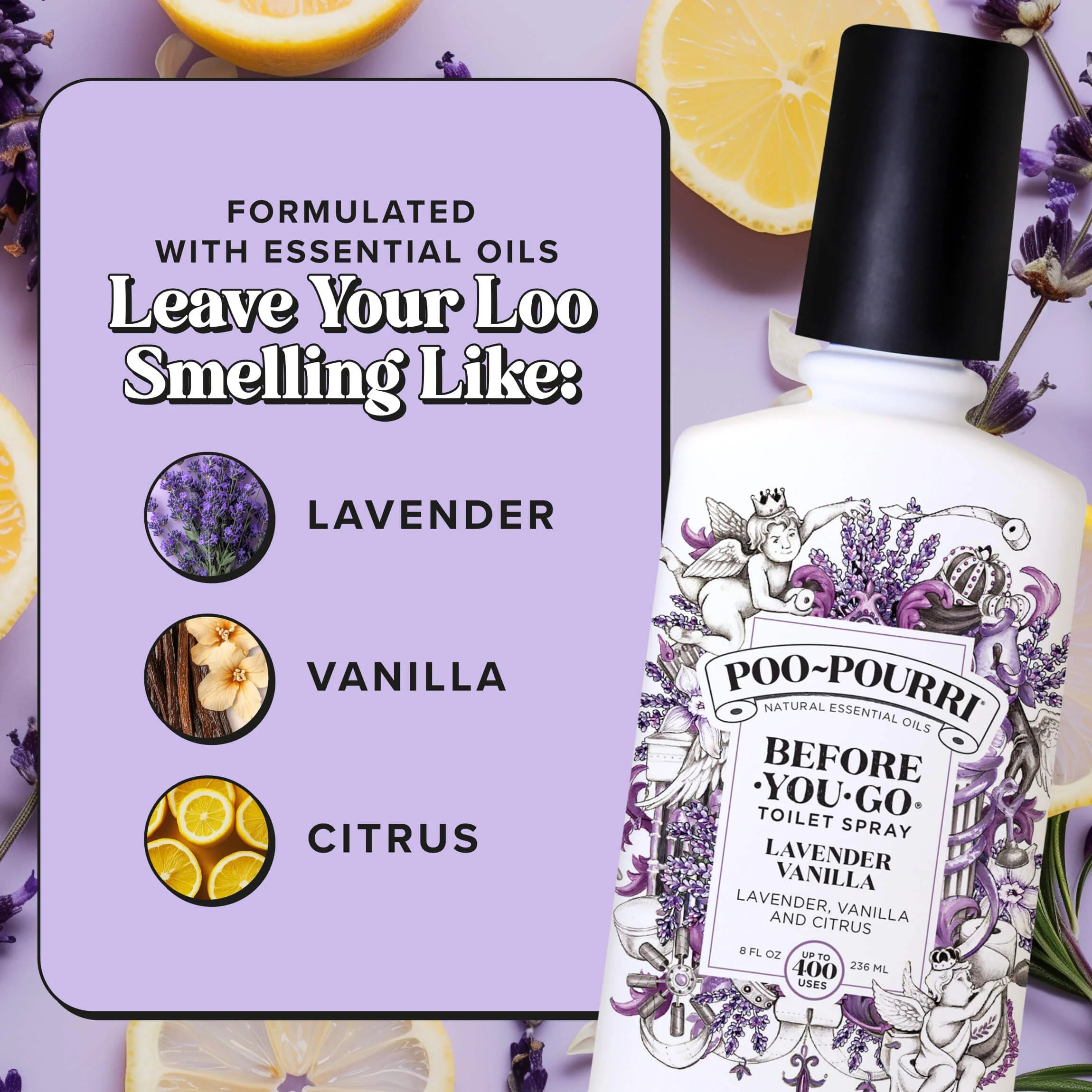 Lavender Vanilla - Poo~Pourri Toilet Spray