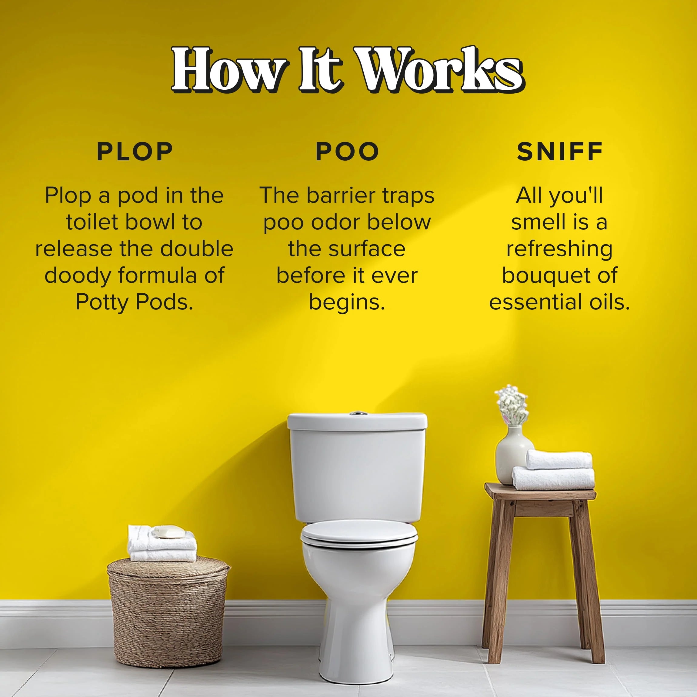 Potty Pods 4pk - Poo~Pourri Toilet Bowl Pods