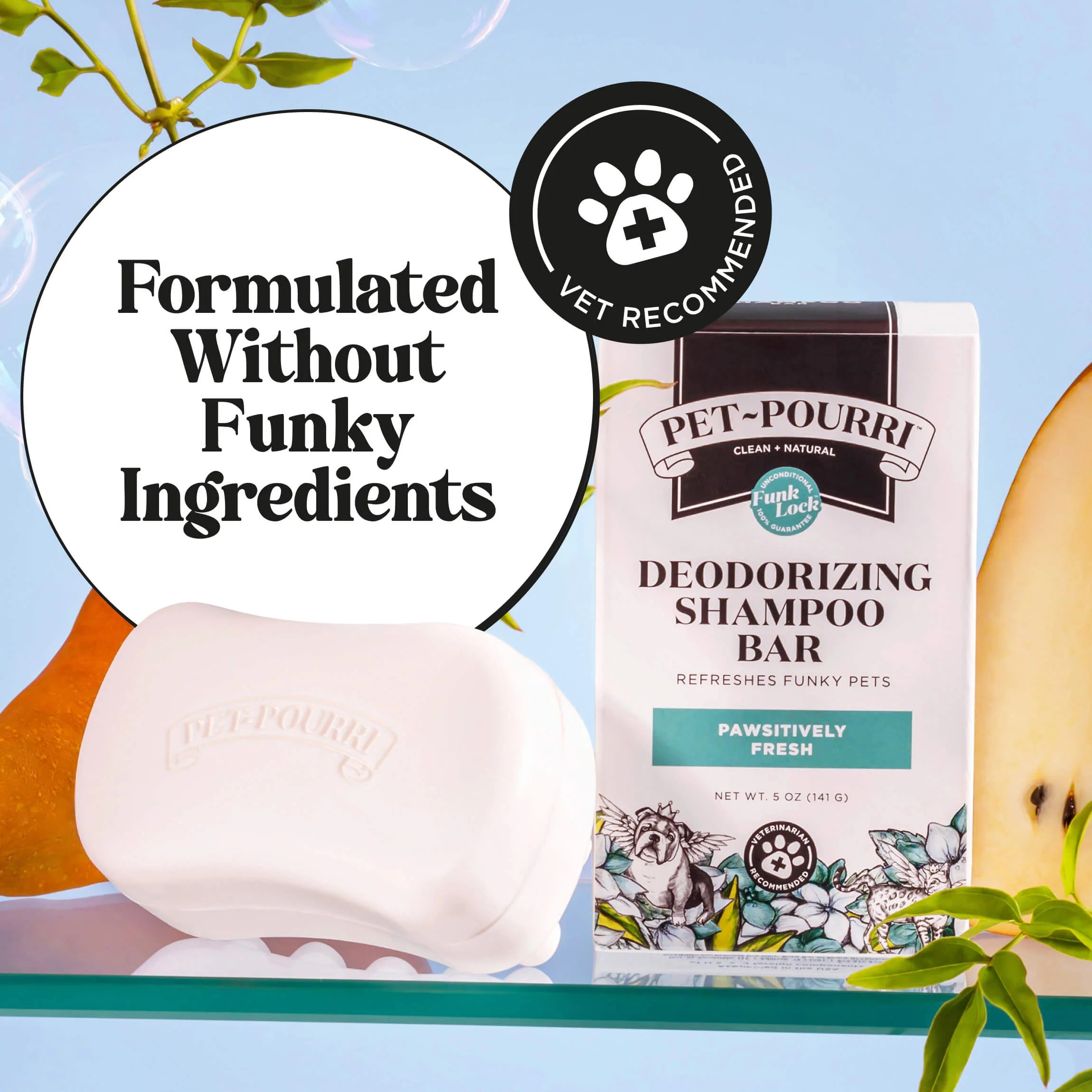 Deodorizing Shampoo Bar