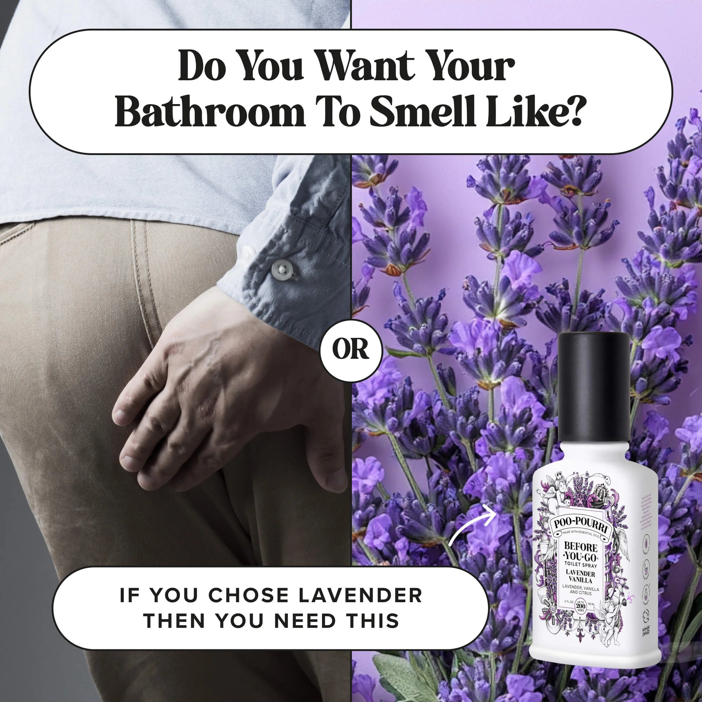 Lavender Vanilla - Poo~Pourri Toilet Spray