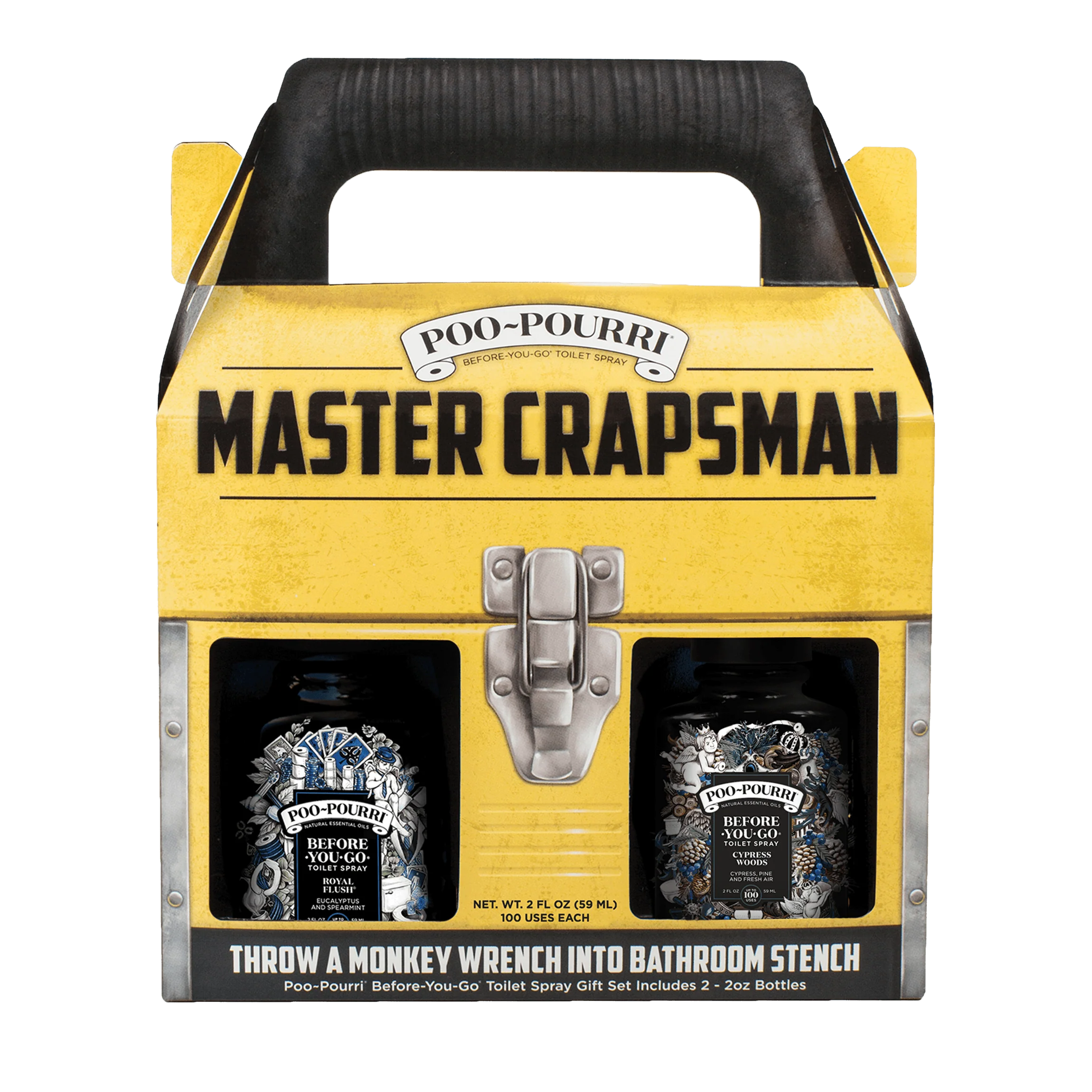 Master Crapsman Gift Set - Poo~Pourri Toilet Spray