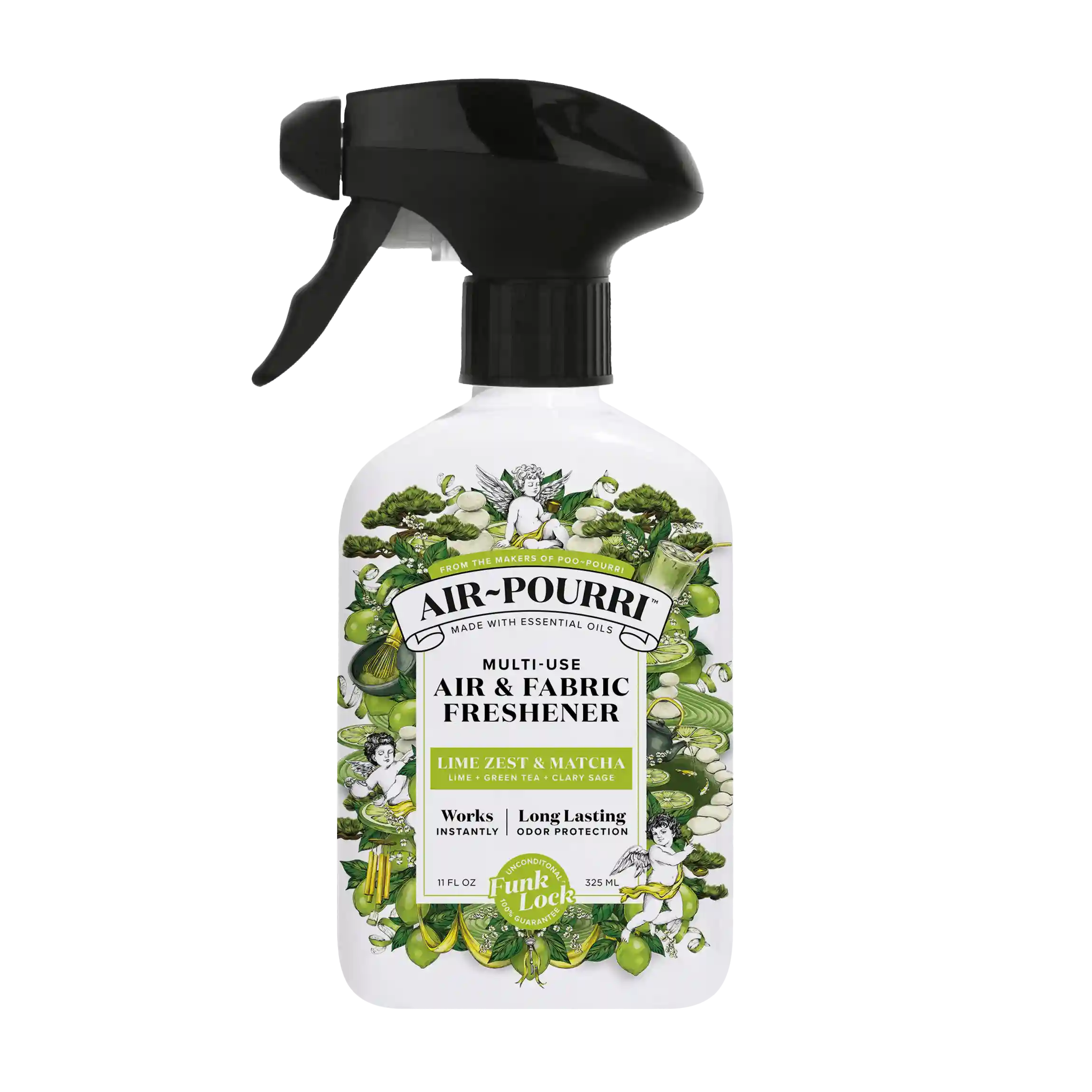 Lime Zest & Matcha - Air~Spray Air Freshener for Trash Can
