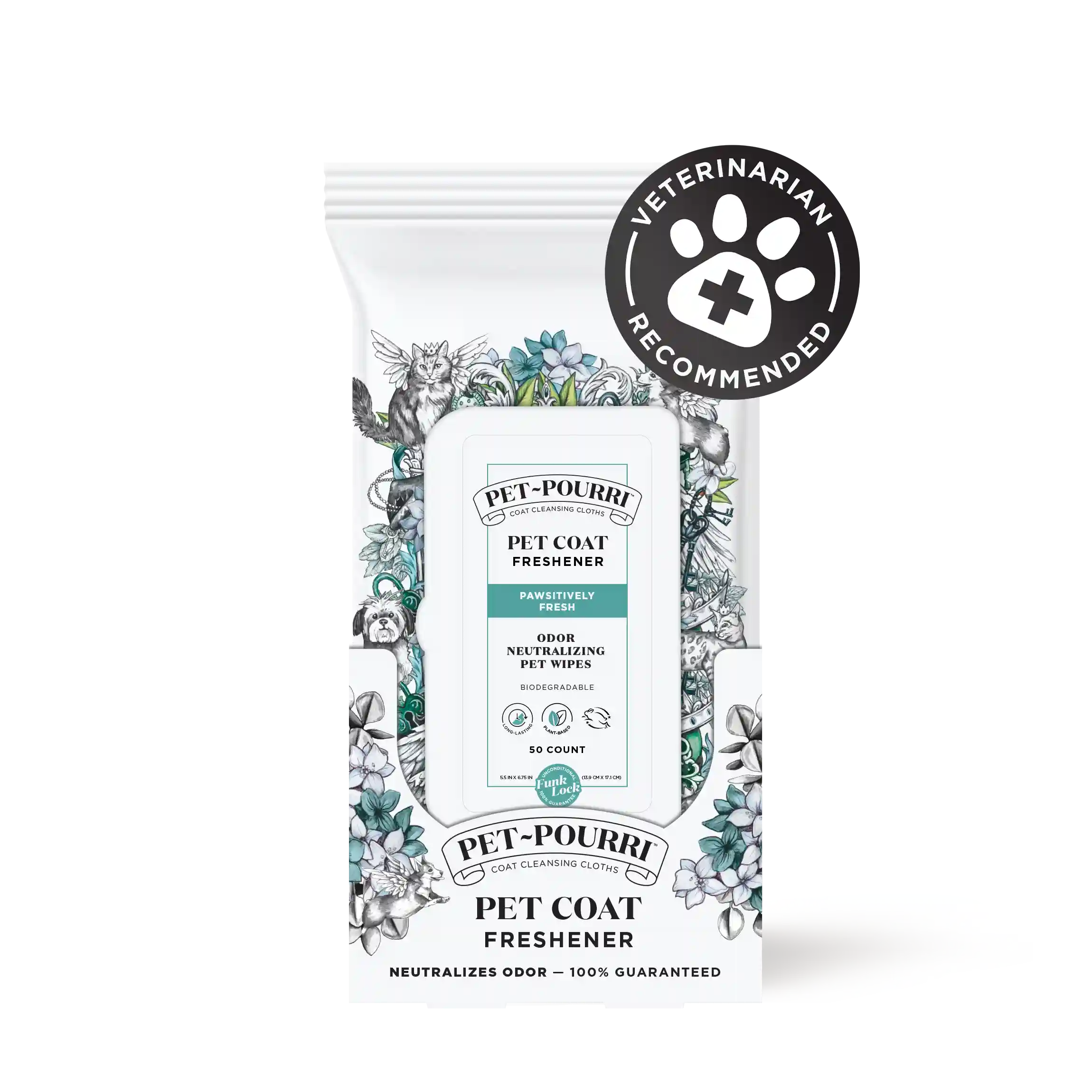 Pawsitively Fresh Wipes - Pet~Pourri