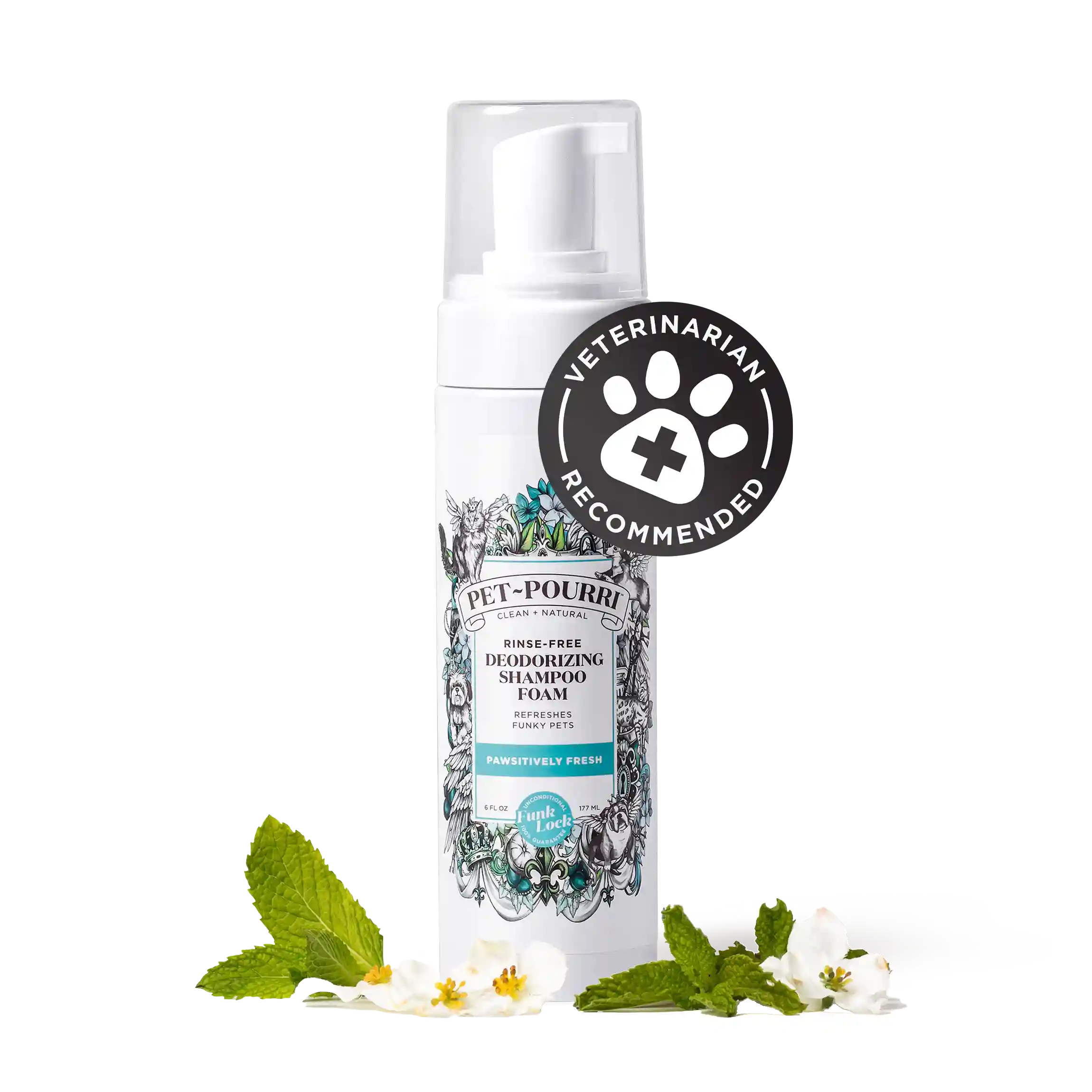 Rinse-Free Deodorizing Shampoo