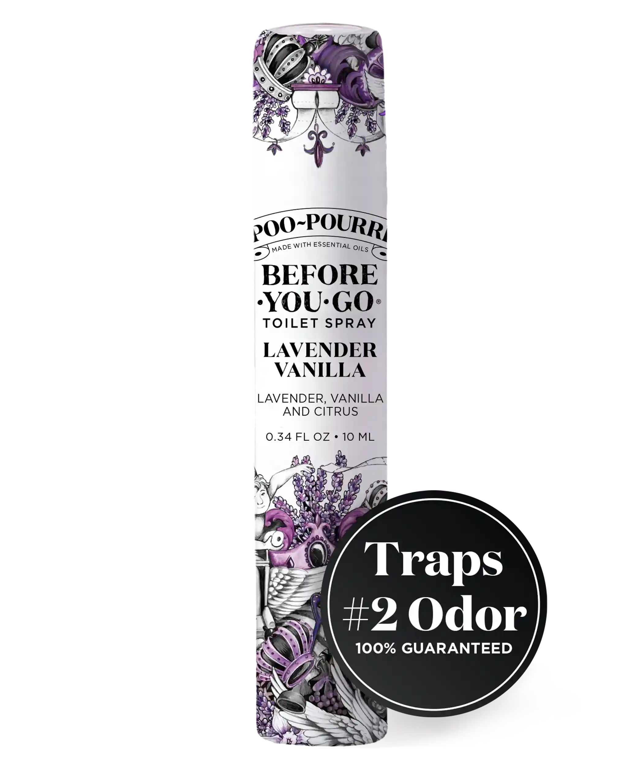 Lavender Vanilla 10ml - Poo~Pourri Toilet Spray