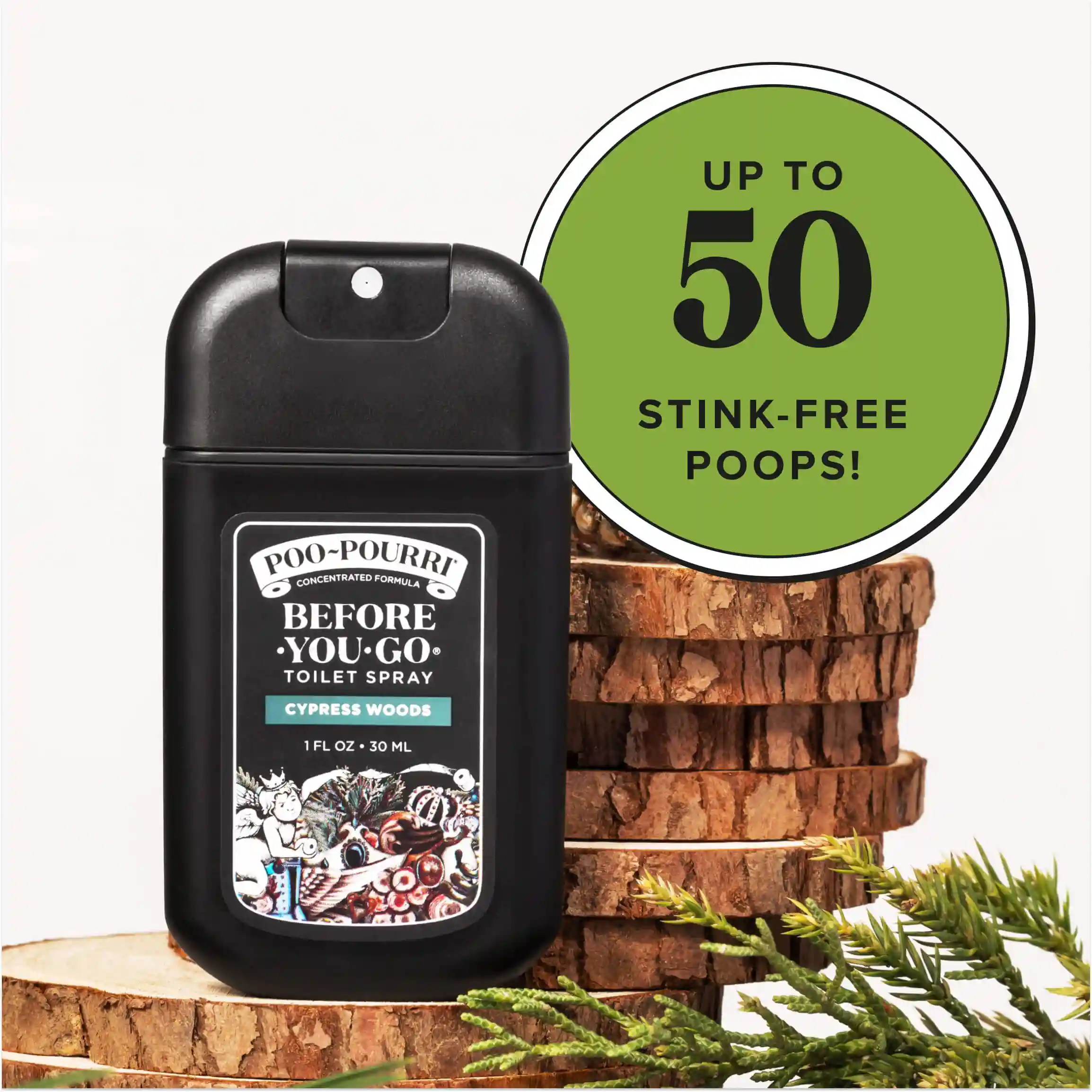 Cypress Woods Pocket Sprayer - Poo~Pourri Toilet Spray - Image 9