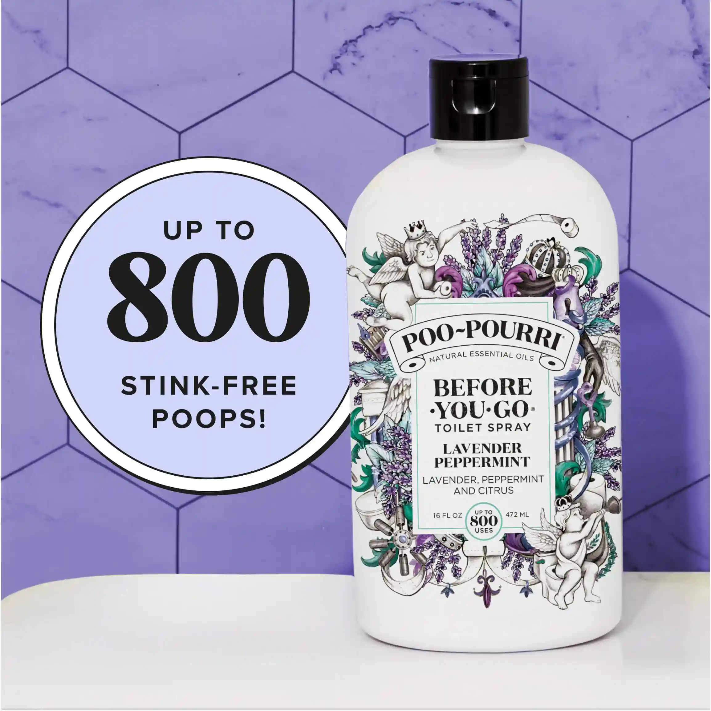 Lavender Peppermint - Poo~Pourri Toilet Spray - Image 38