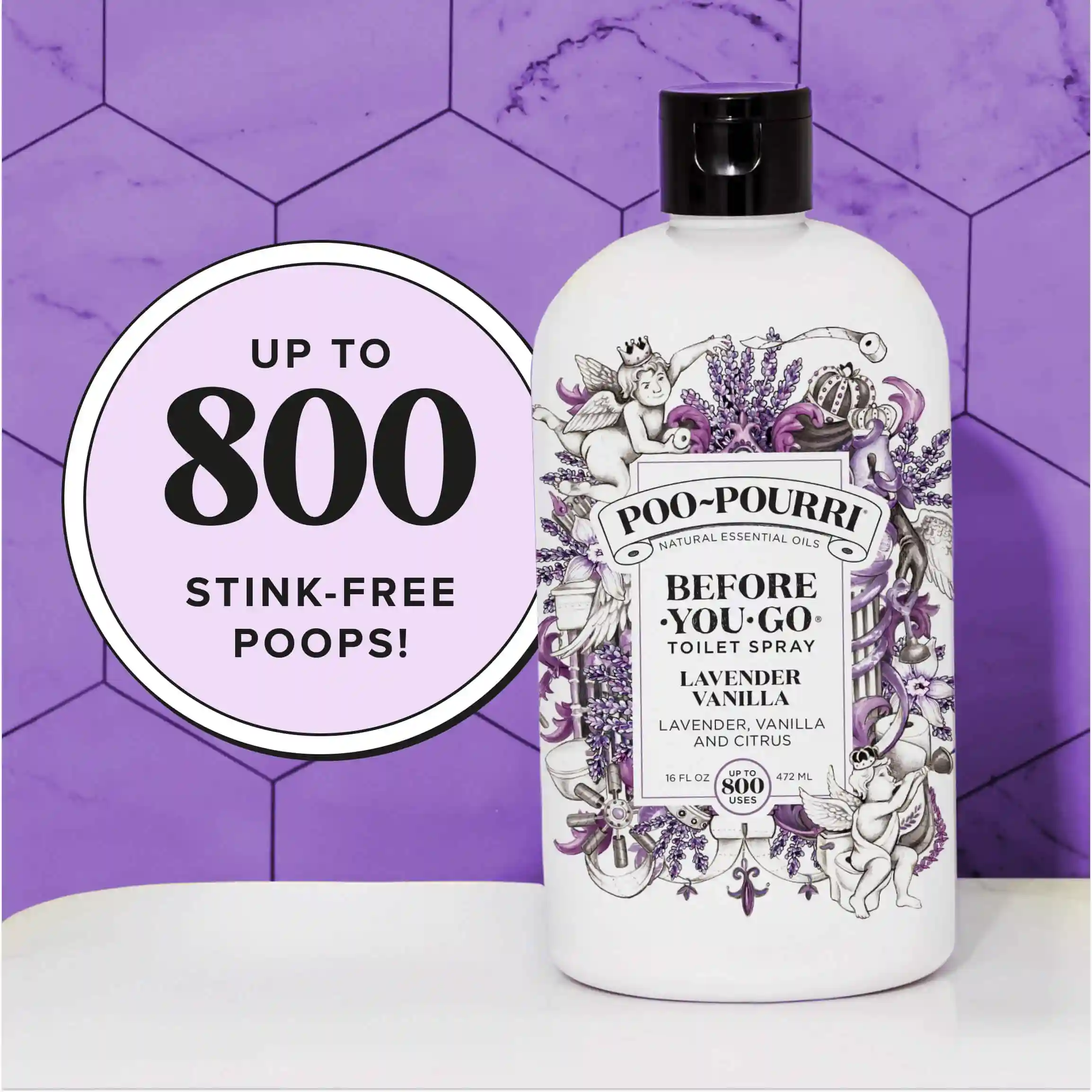 Lavender Vanilla - Poo~Pourri Toilet Spray - Image 64