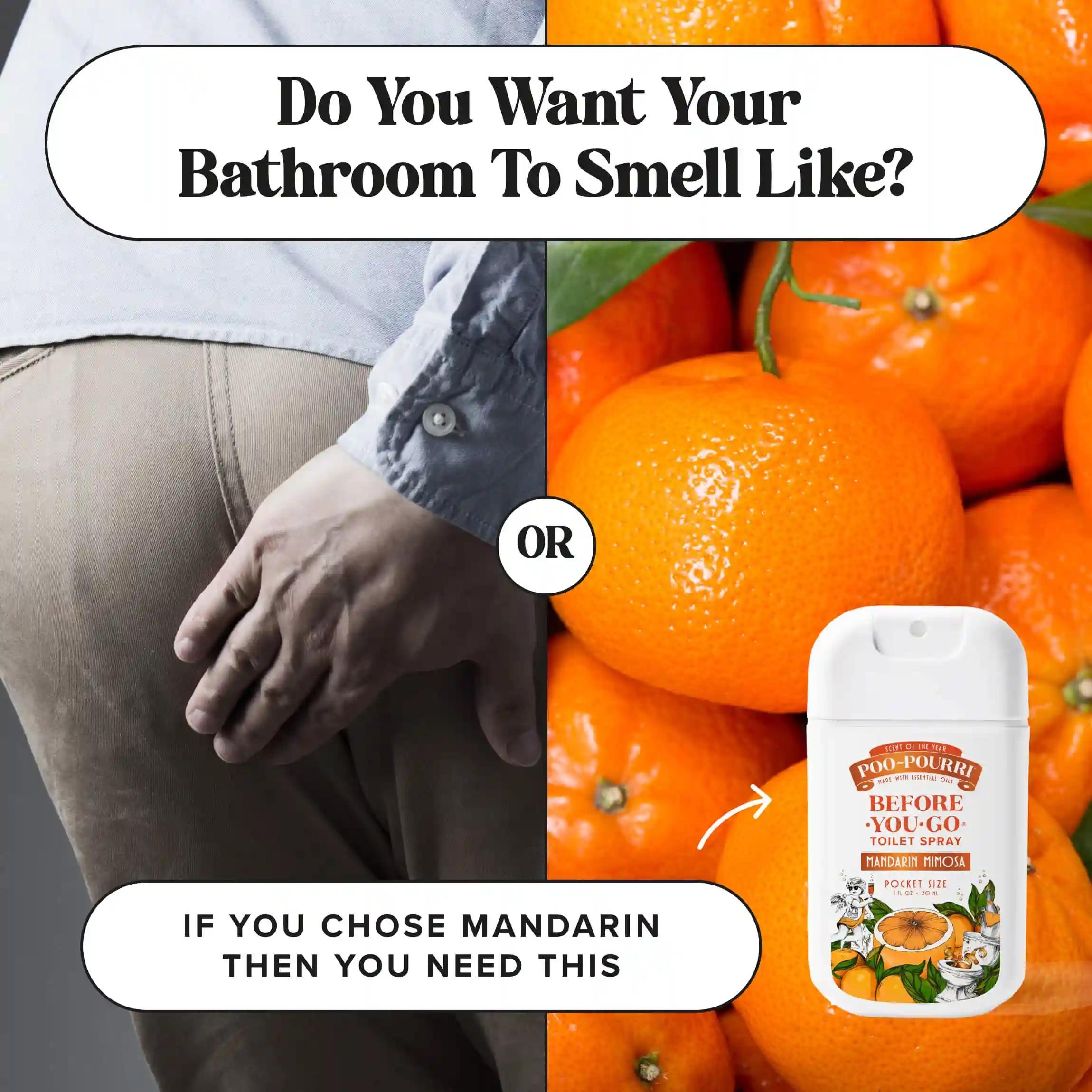Mandarin Mimosa Pocket Sprayer - Poo~Pourri Toilet Spray - Image 11