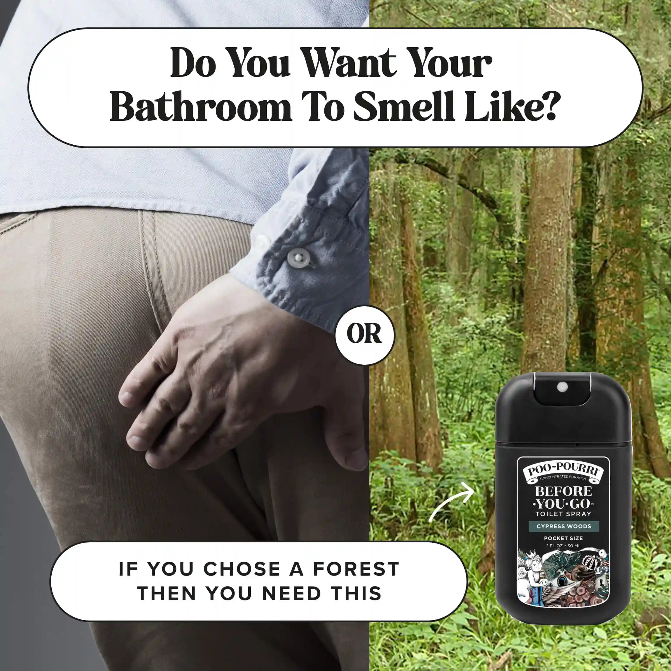 Cypress Woods Pocket Sprayer - Poo~Pourri Toilet Spray - Image 10