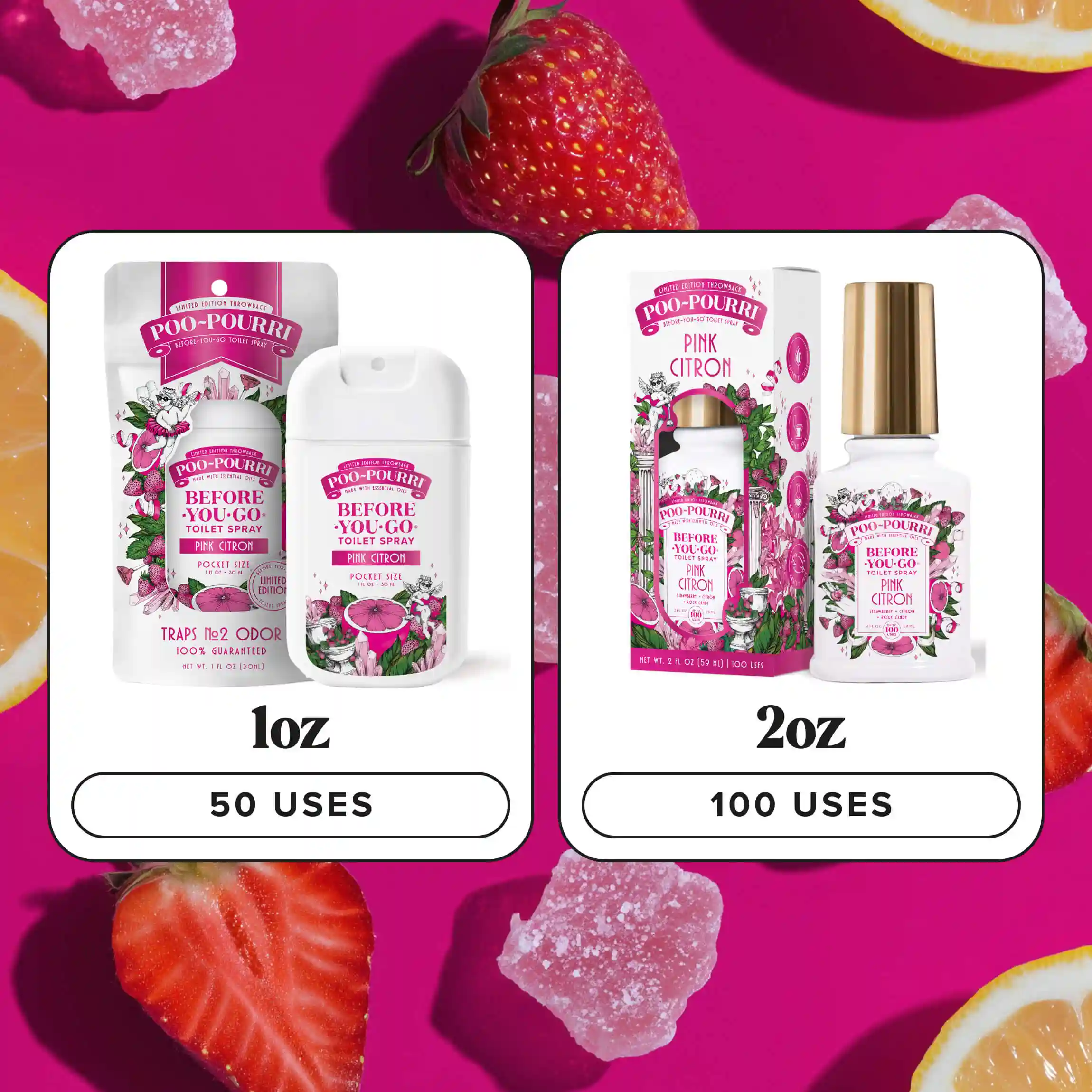 Pink Citron Pocket Sprayer - Poo~Pourri Toilet Spray - Image 12