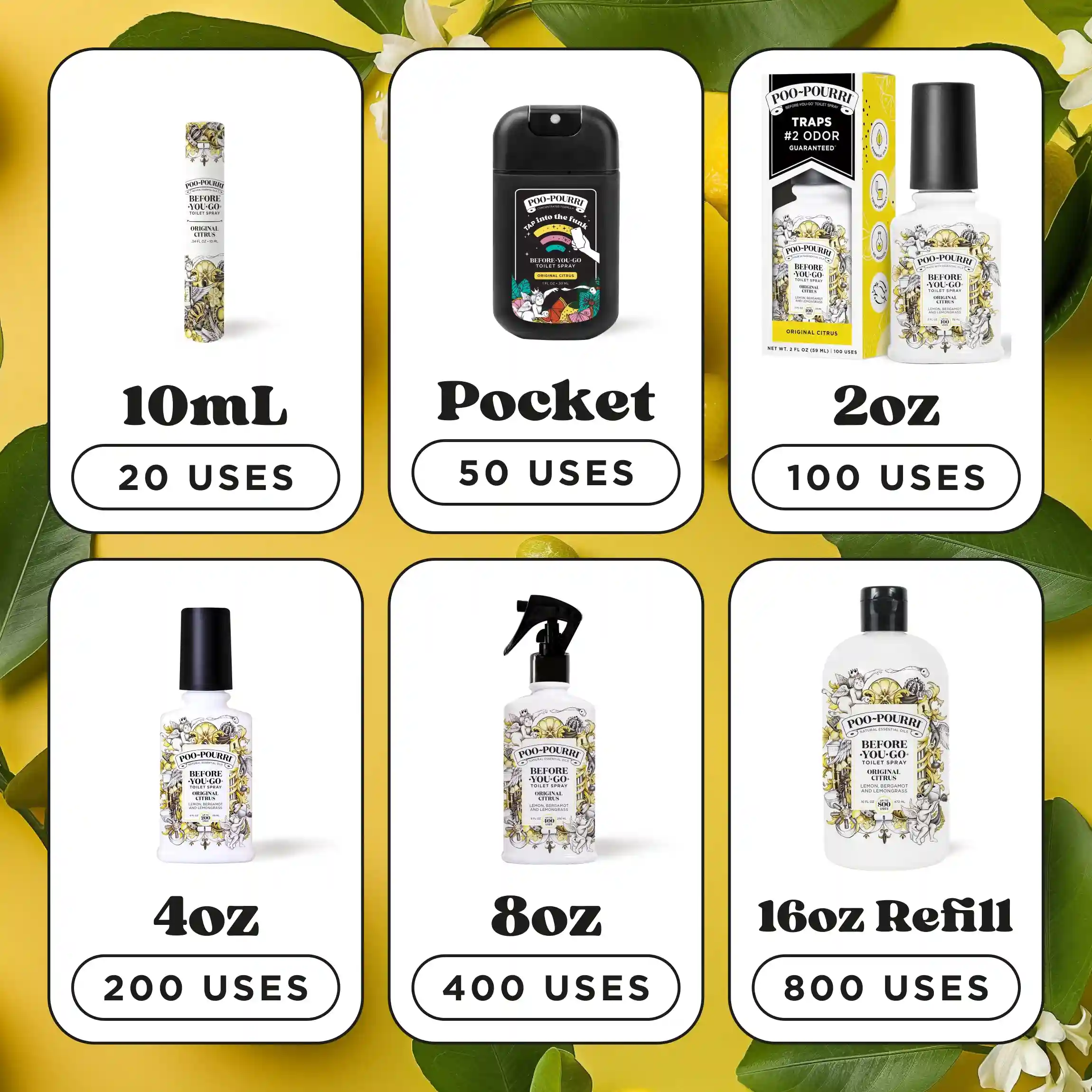 Special Edition Original Citrus Pocket Sprayer - Poo~Pourri Toilet Spray - Image 11