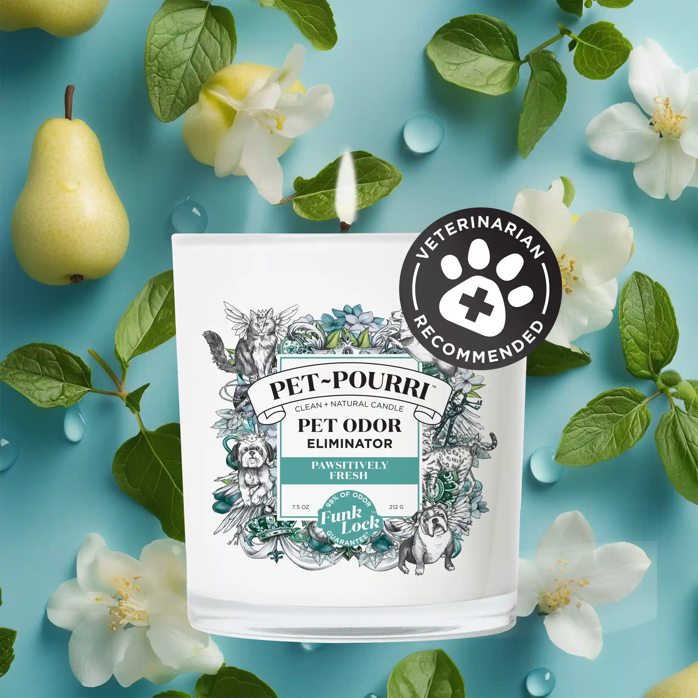Alternative view of Pawsitively Fresh Candle - Pet~Pourri Candle