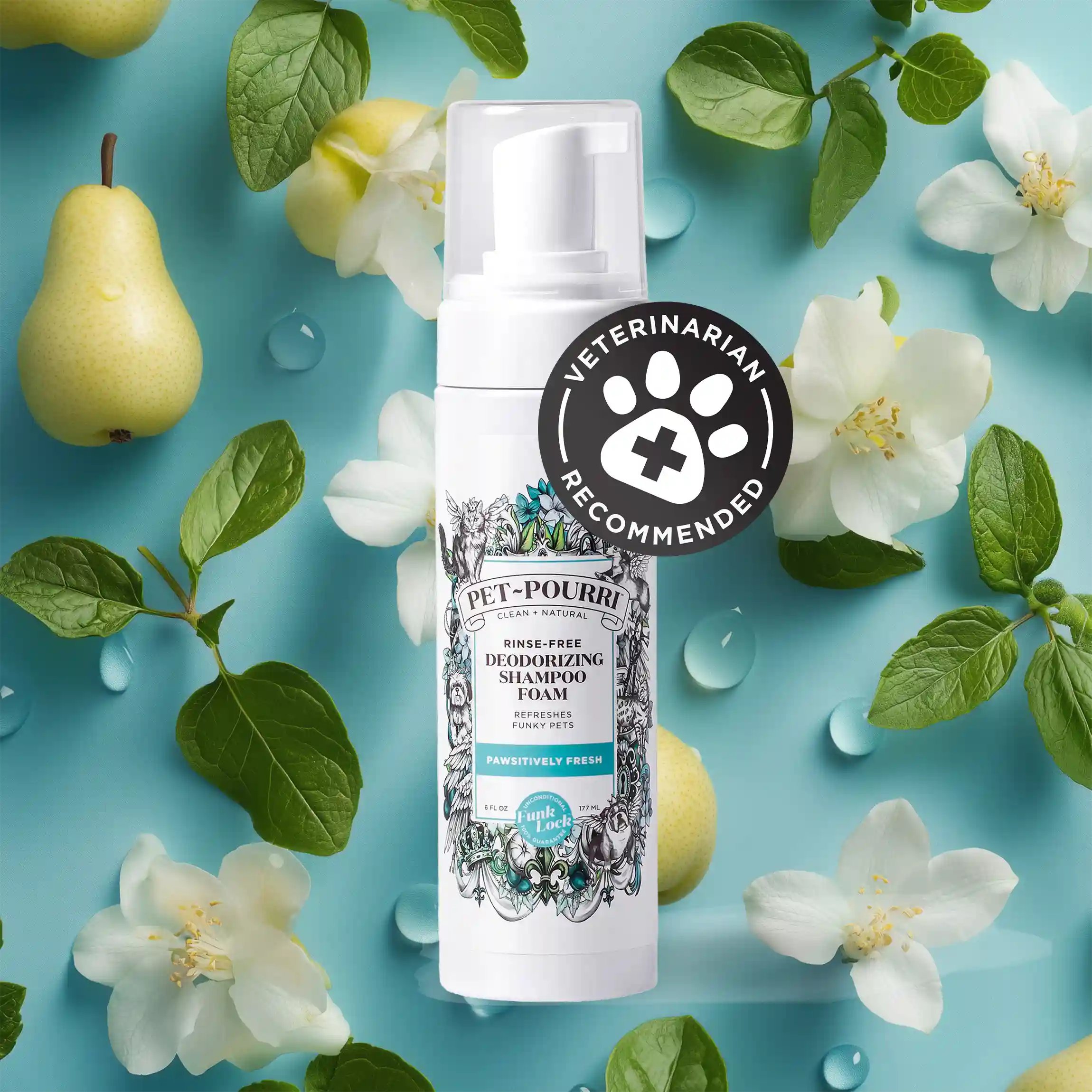 Alternative view of Rinse-Free Deodorizing Shampoo