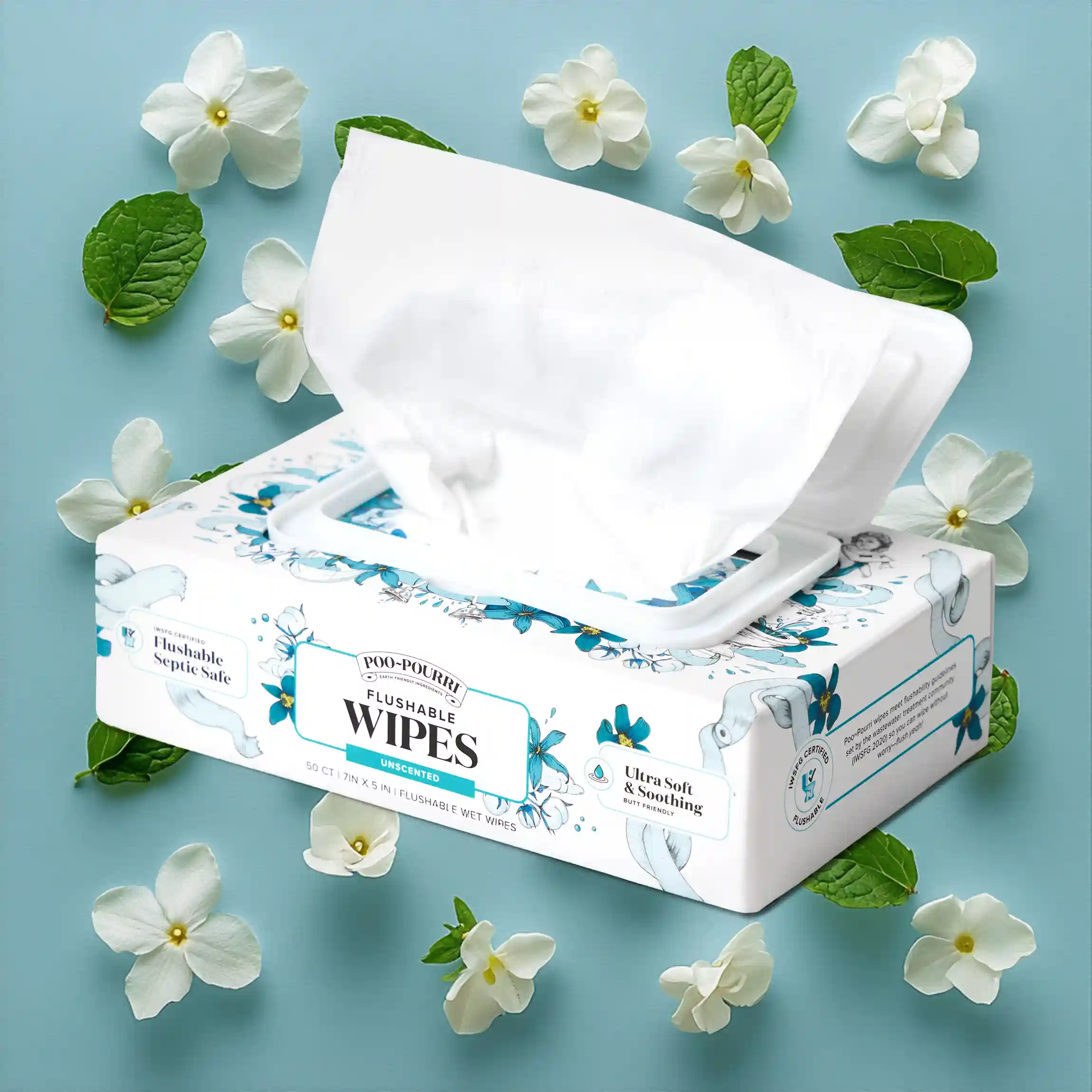 Alternative view of Unscented Flushable Wipes - Poo~Pourri