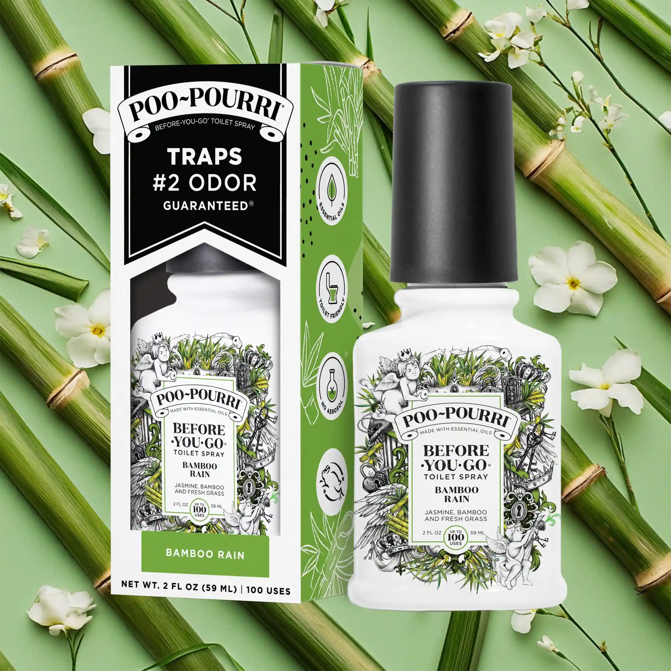 Alternative view of Bamboo Rain - Poo~Pourri Toilet Spray