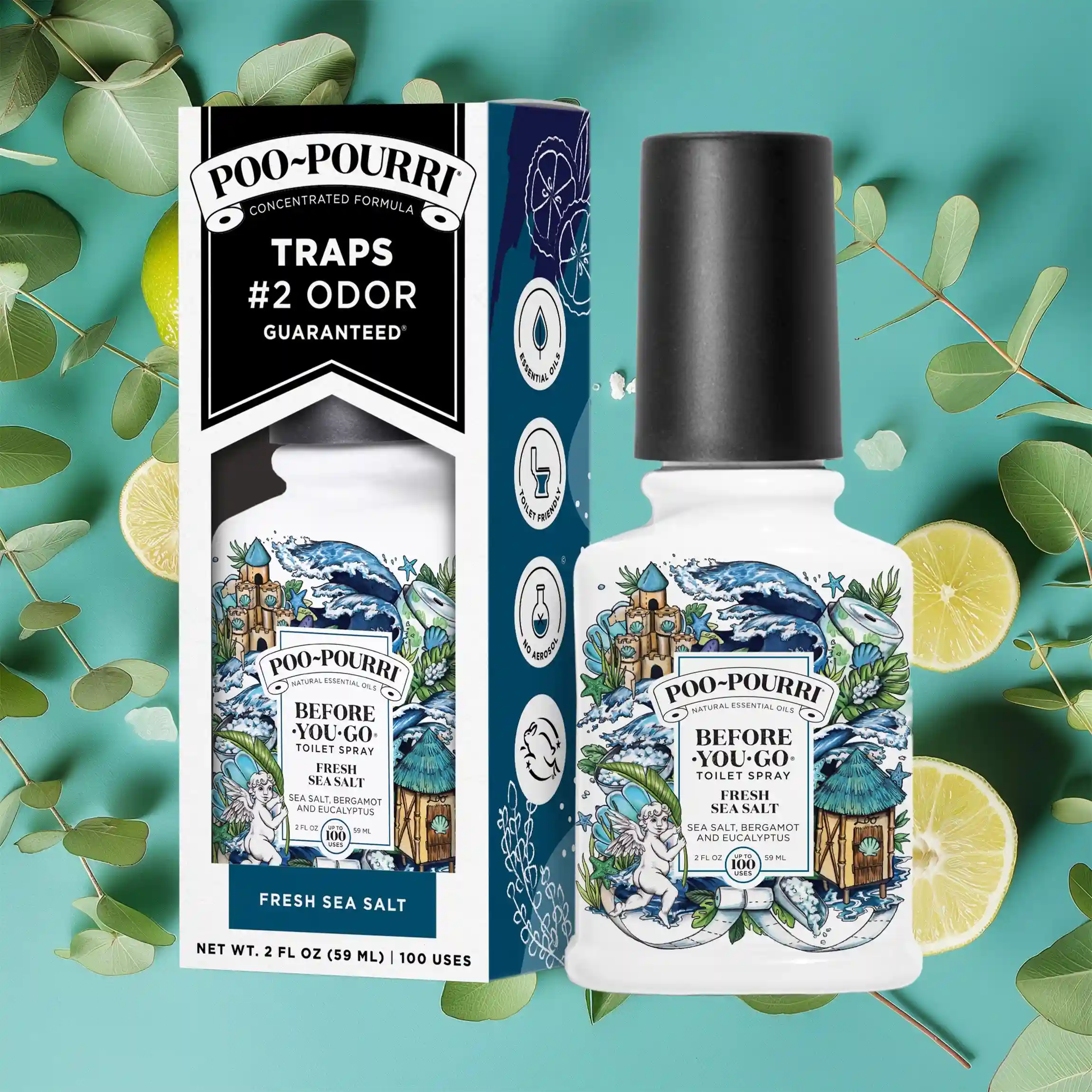 Alternative view of Fresh Sea Salt - Poo~Pourri Toilet Spray