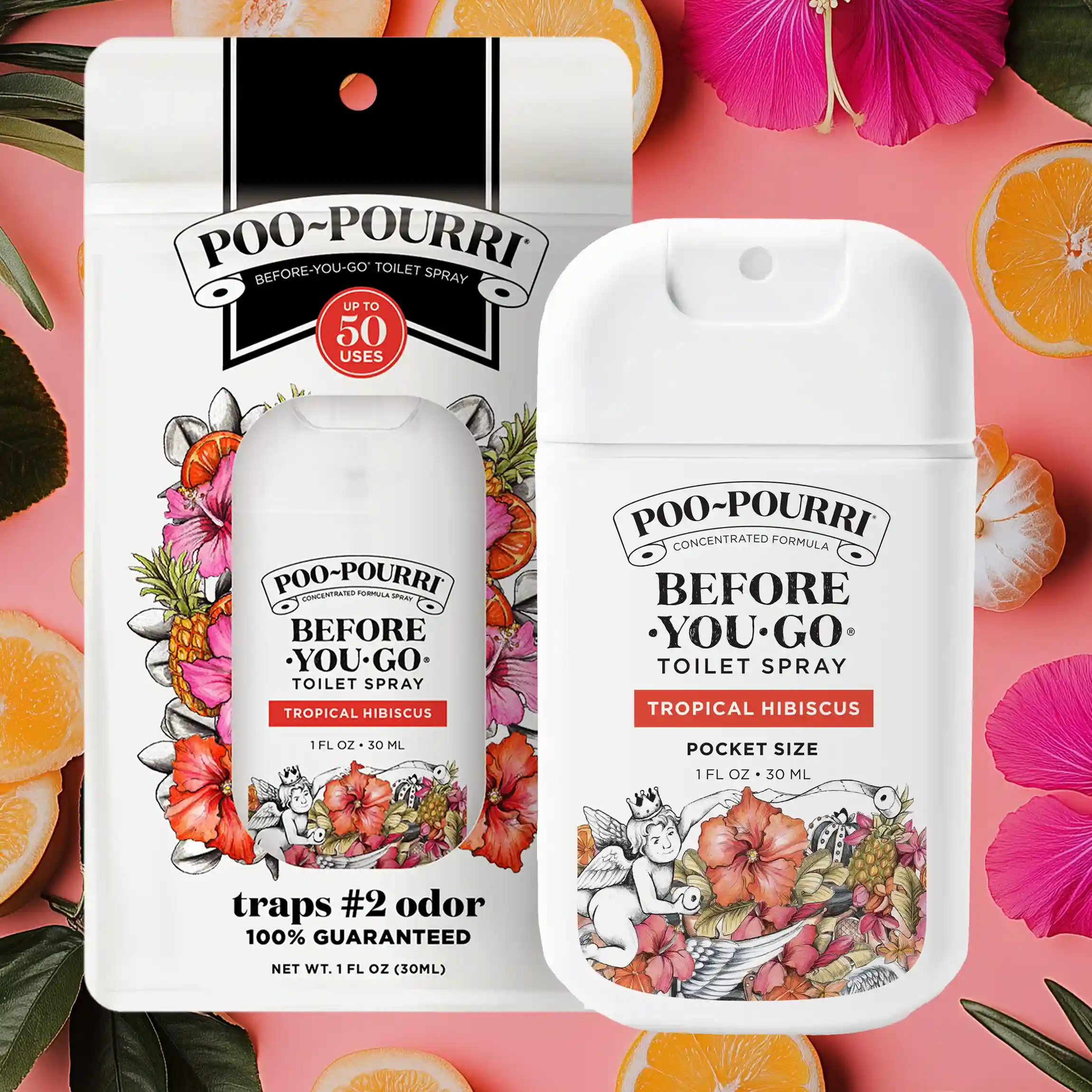 Alternative view of Tropical Hibiscus Pocket Sprayer - Poo~Pourri Toilet Spray