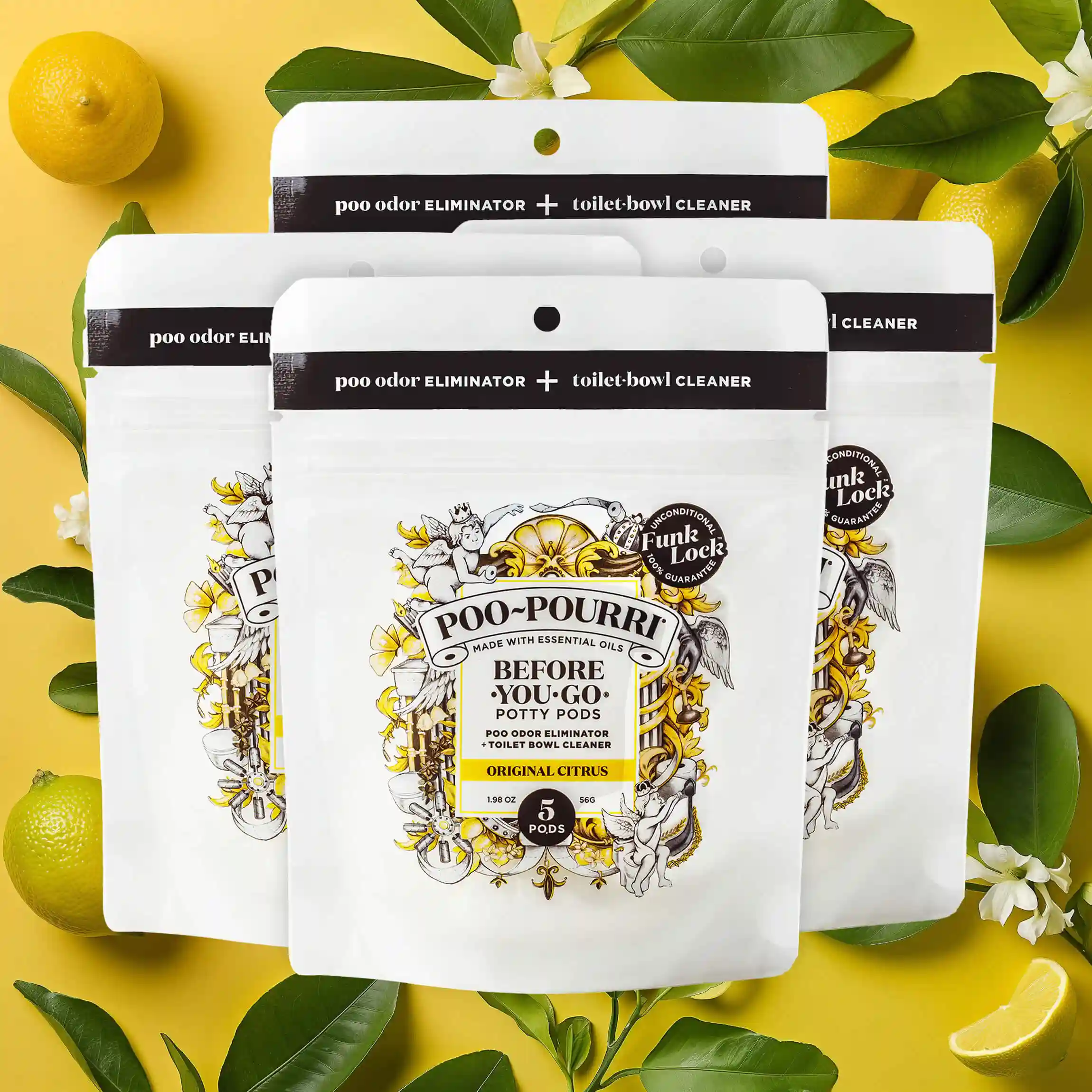 Alternative view of Potty Pods 4pk - Poo~Pourri Toilet Bowl Pods