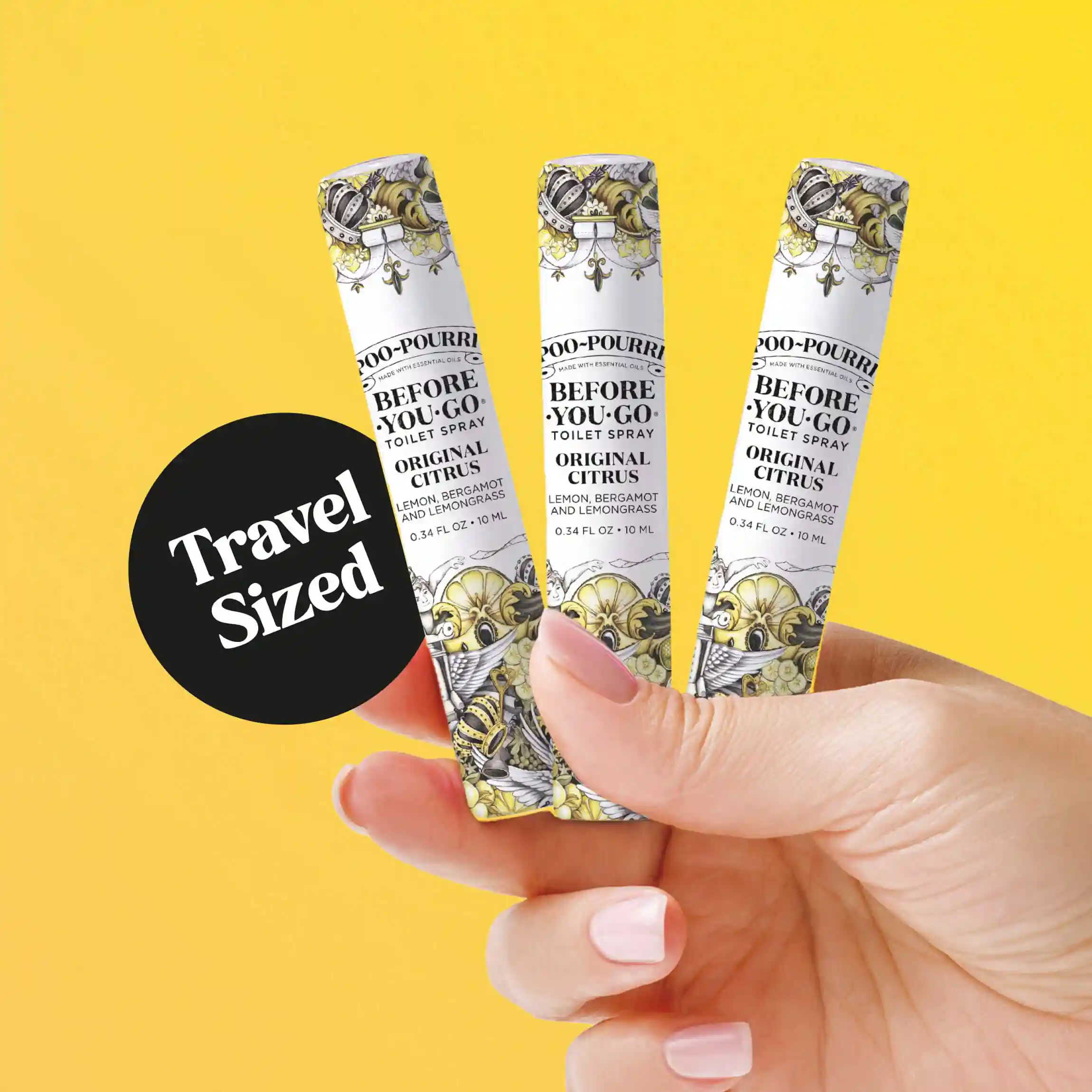 Original Citrus 10ml - Poo~Pourri Toilet Spray - Image 3
