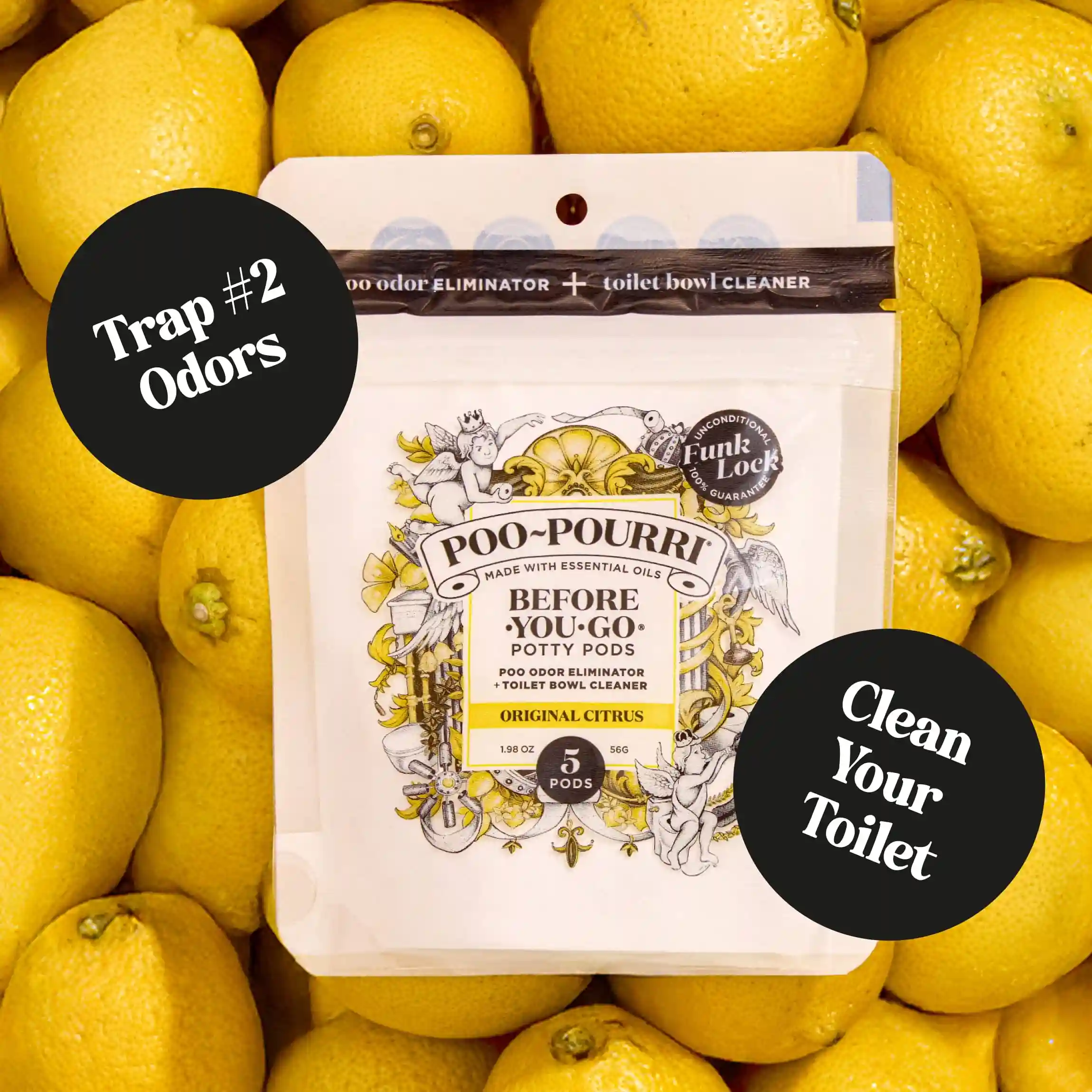 Potty Pods 4pk - Poo~Pourri Toilet Bowl Pods - Image 3