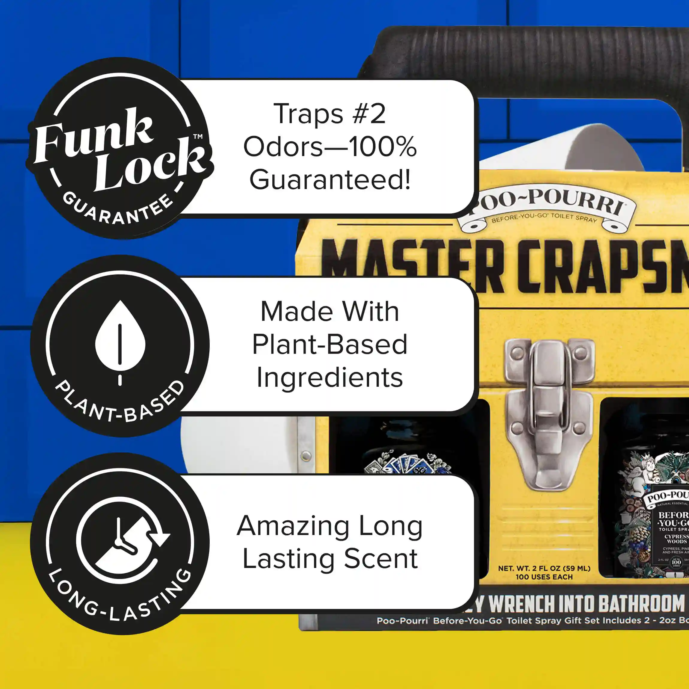 Master Crapsman Gift Set - Poo~Pourri Toilet Spray - Image 3