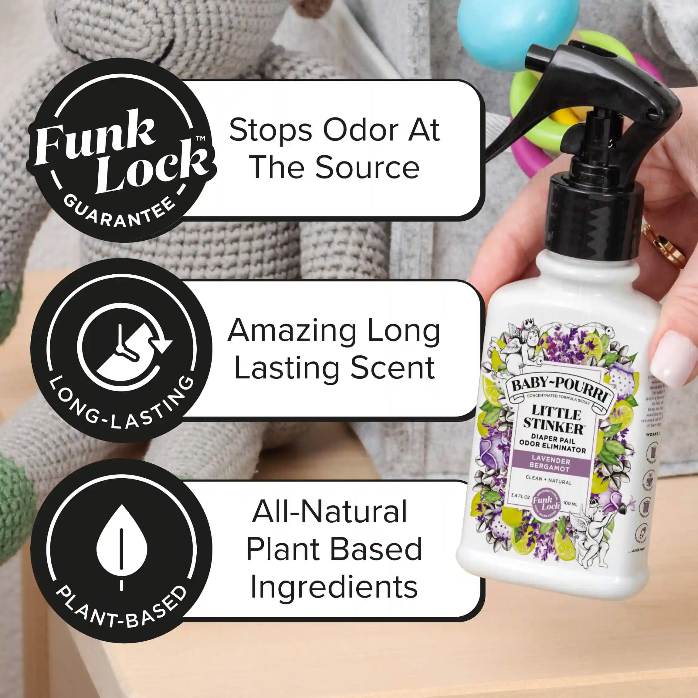 Little Stinker - Baby-Pourri Diaper Pail Freshener - Image 14
