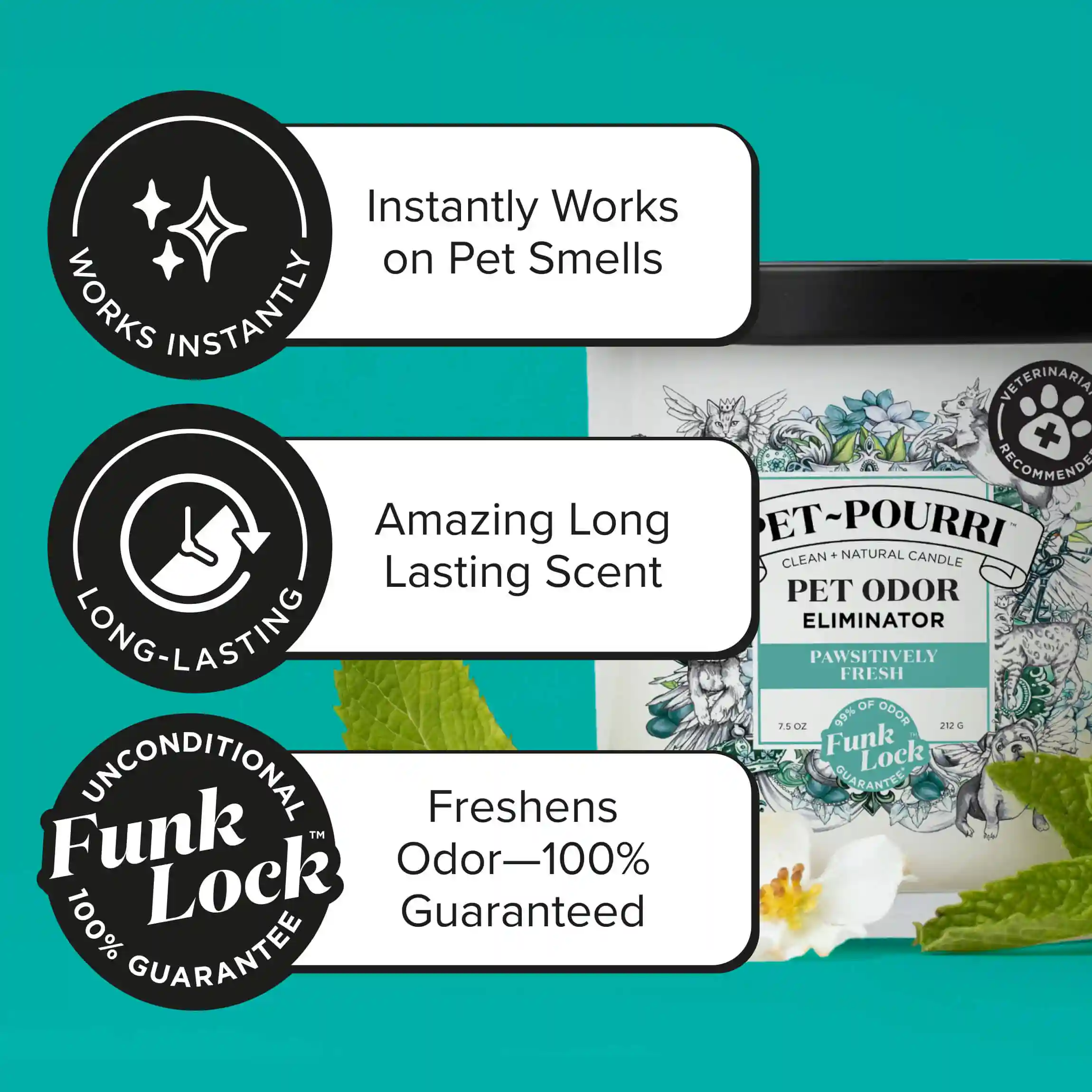 Pawsitively Fresh Candle - Pet~Pourri Candle - Image 4