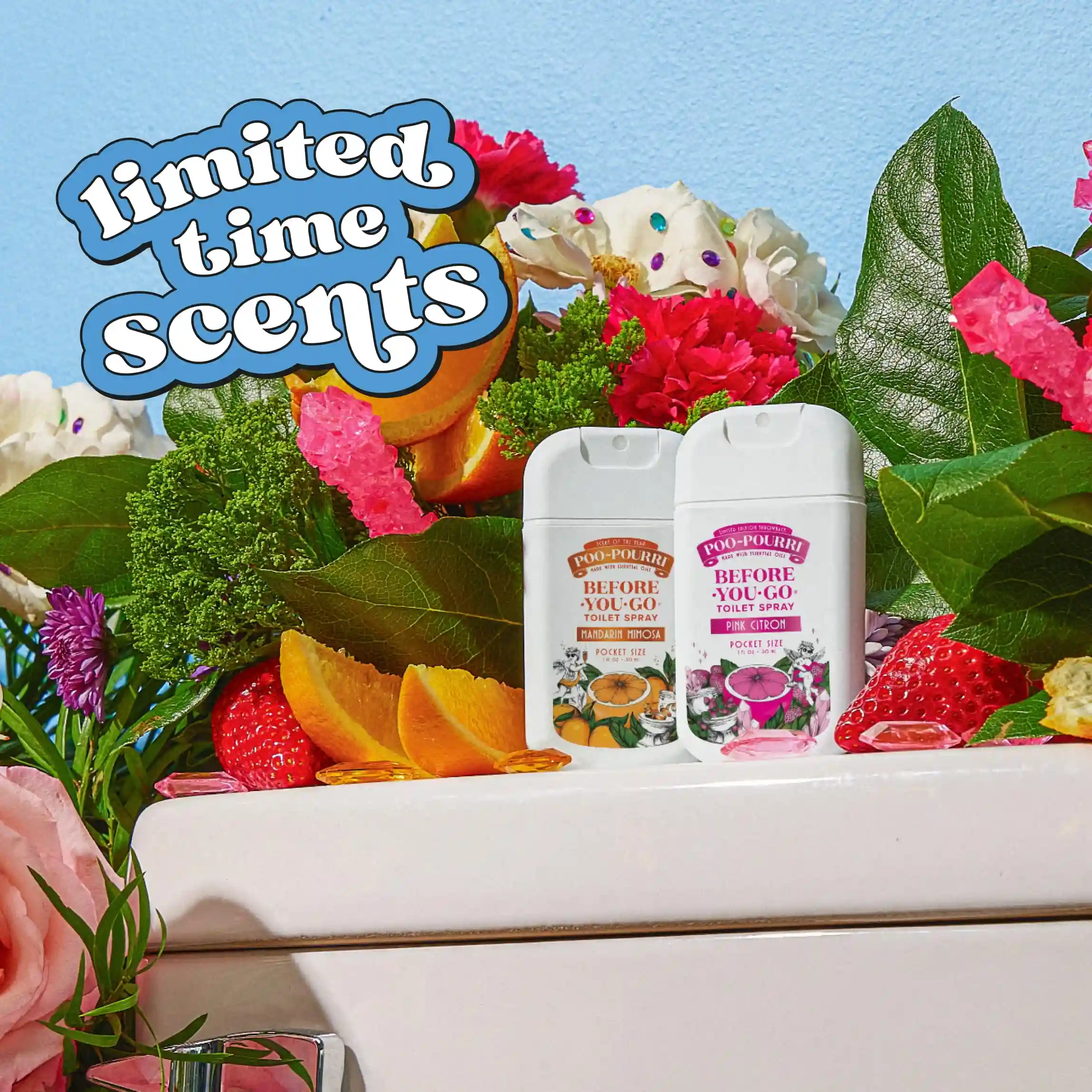 Pink Citron Pocket Sprayer - Poo~Pourri Toilet Spray - Image 4