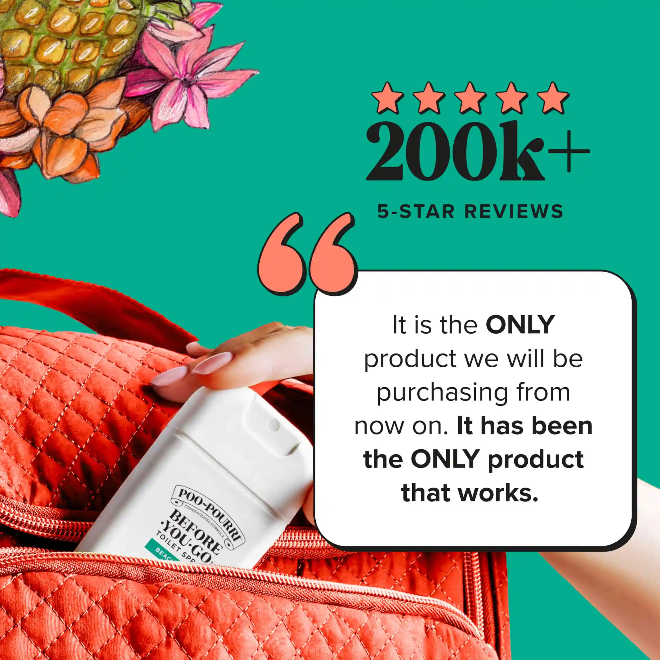 Beach Bum Pocket Sprayer - Poo~Pourri Toilet Spray - Image 4