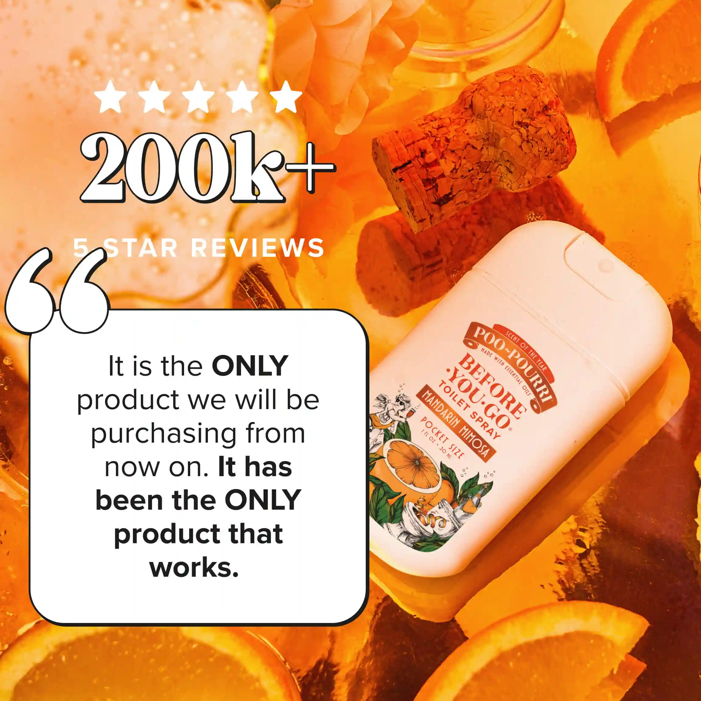 Mandarin Mimosa Pocket Sprayer - Poo~Pourri Toilet Spray - Image 5
