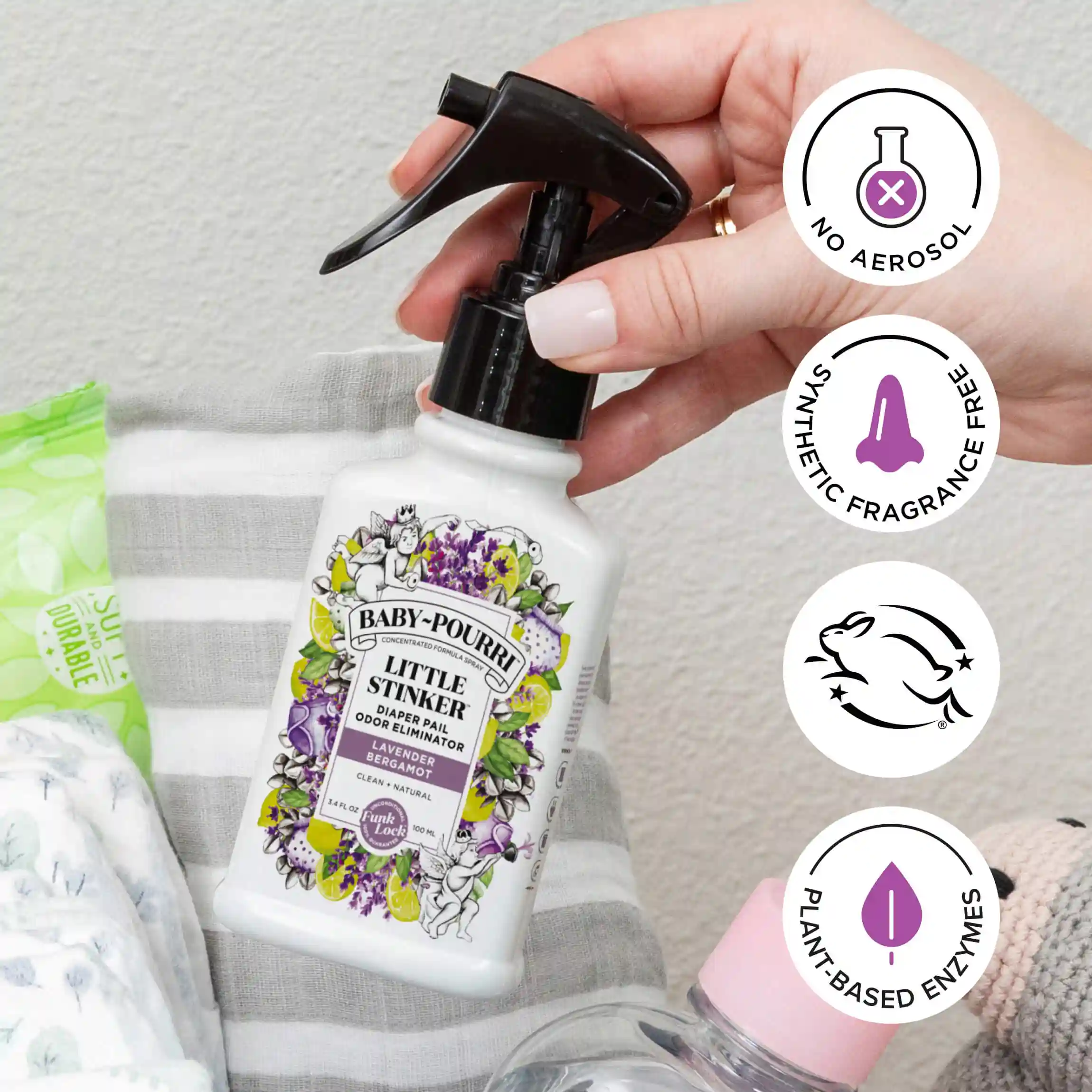 Little Stinker - Baby-Pourri Diaper Pail Freshener - Image 16