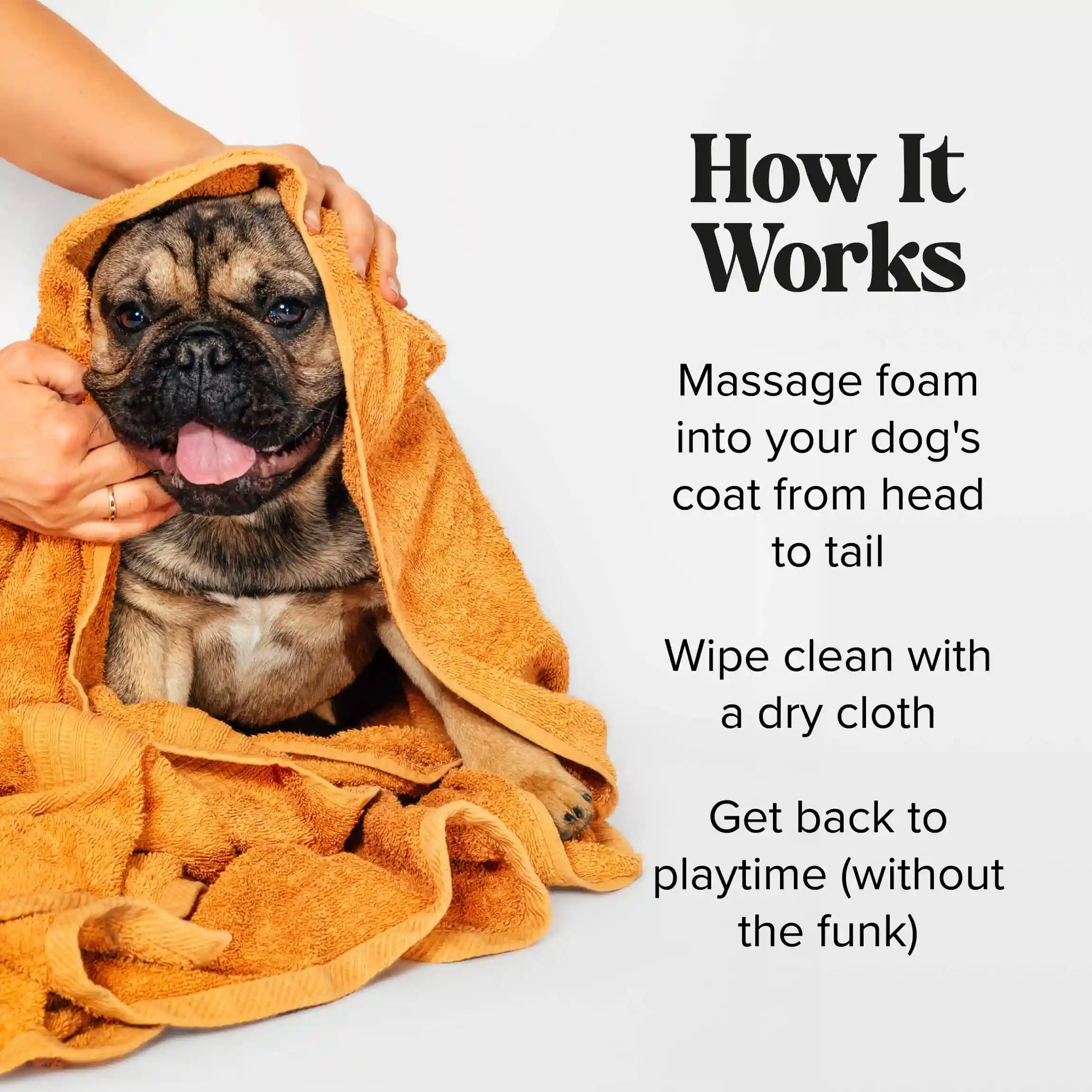 Rinse-Free Deodorizing Shampoo - Image 6