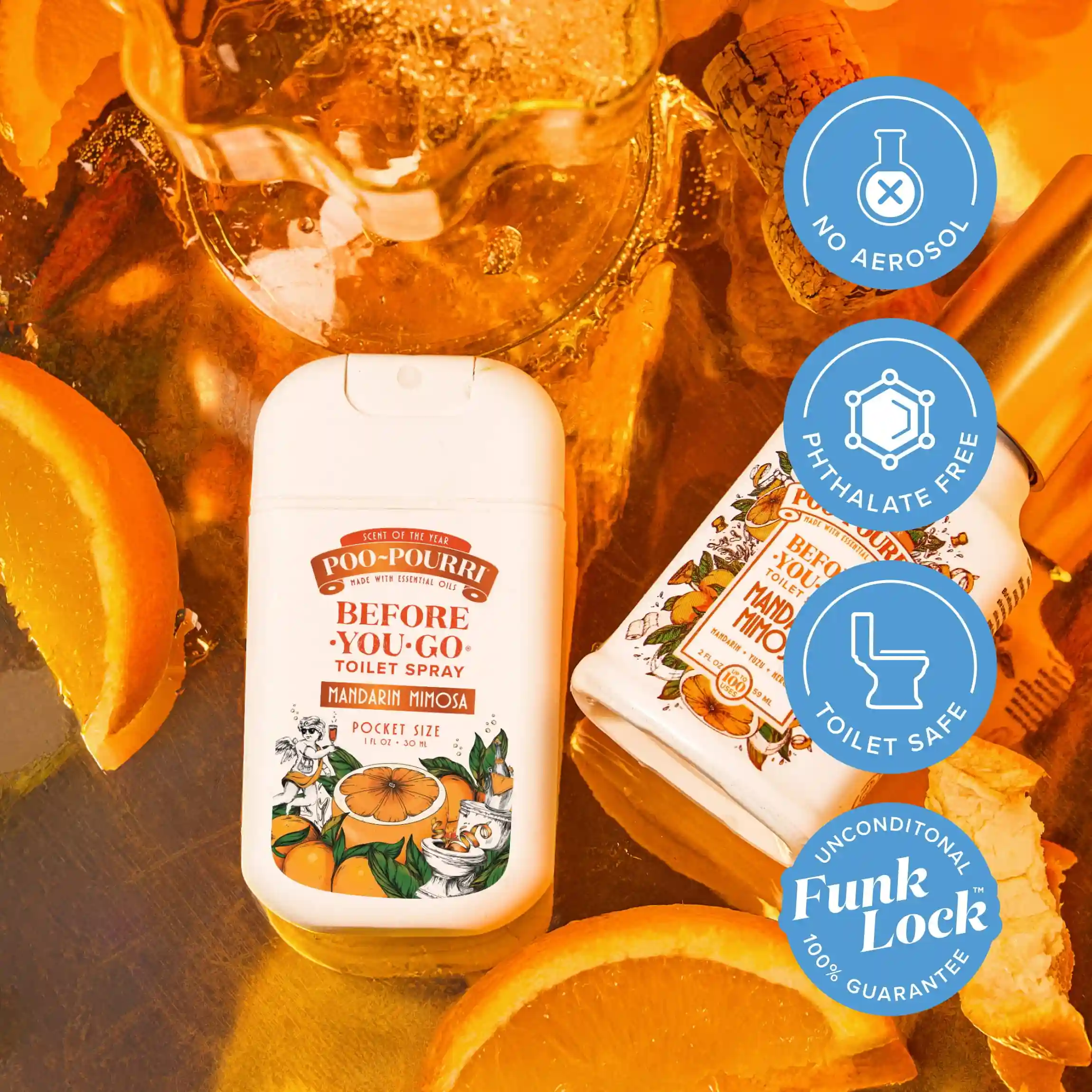 Mandarin Mimosa Pocket Sprayer - Poo~Pourri Toilet Spray - Image 7