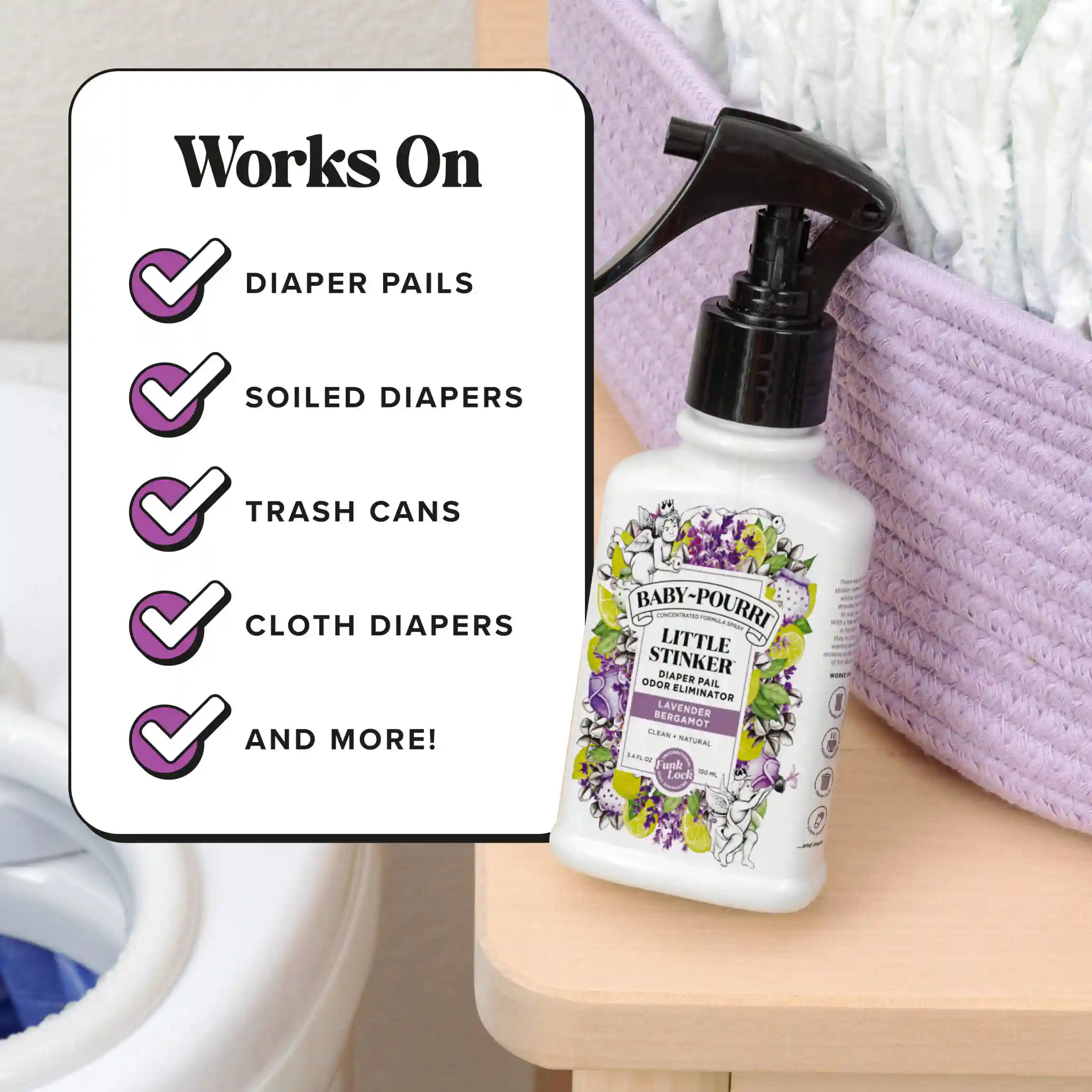 Little Stinker - Baby-Pourri Diaper Pail Freshener - Image 18