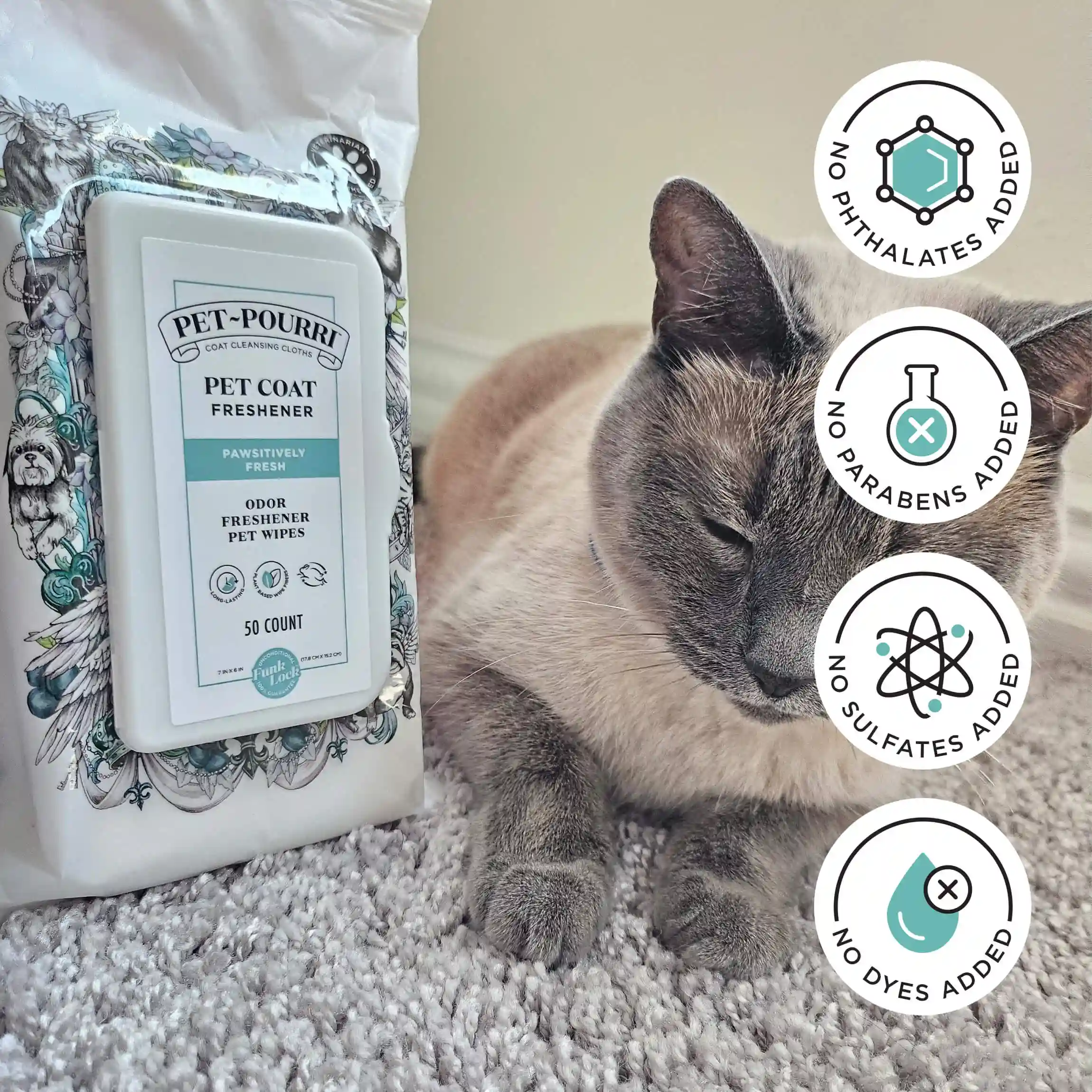 Pawsitively Fresh Wipes - Pet~Pourri - Image 8