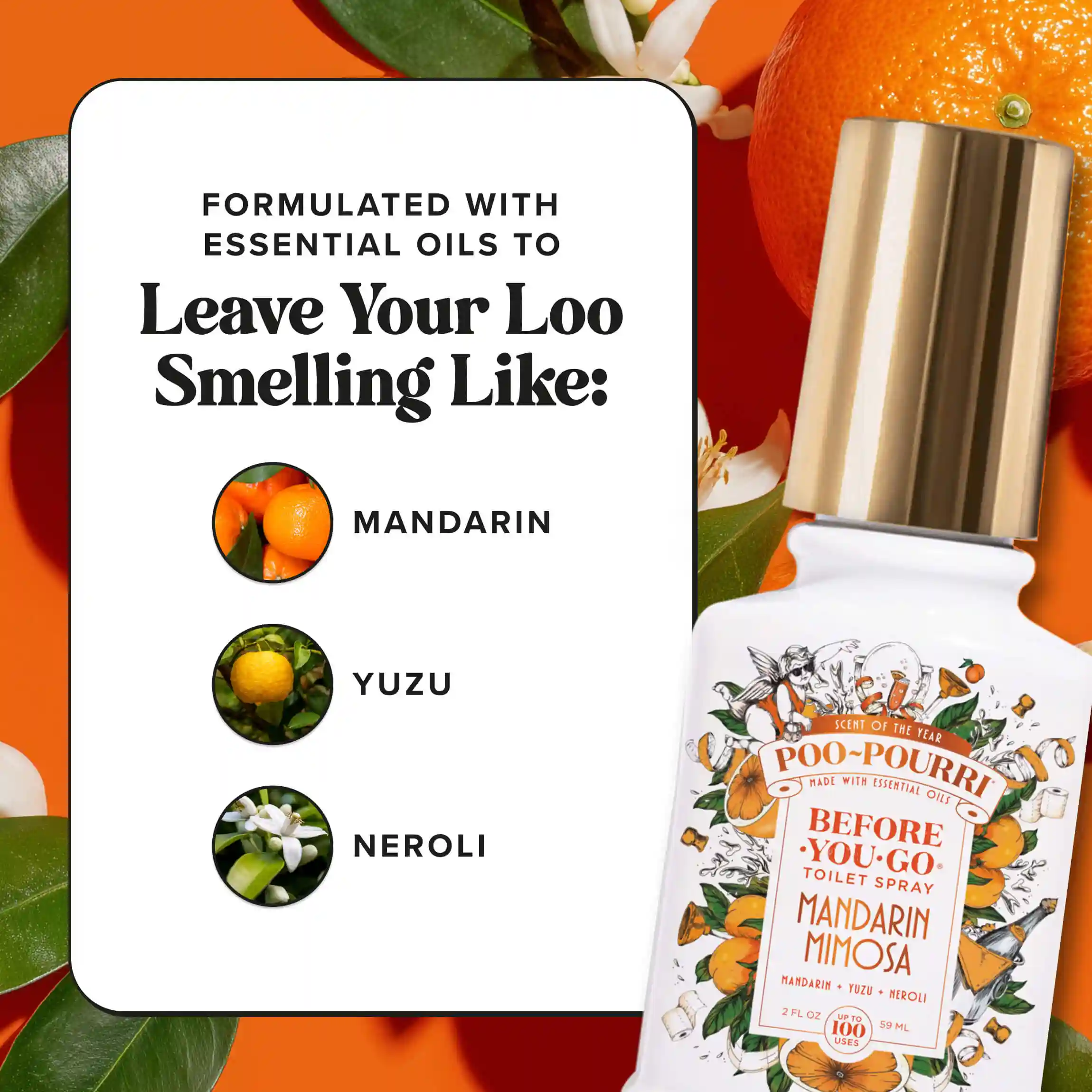 Mandarin Mimosa - Poo~Pourri Toilet Sprays - Image 8
