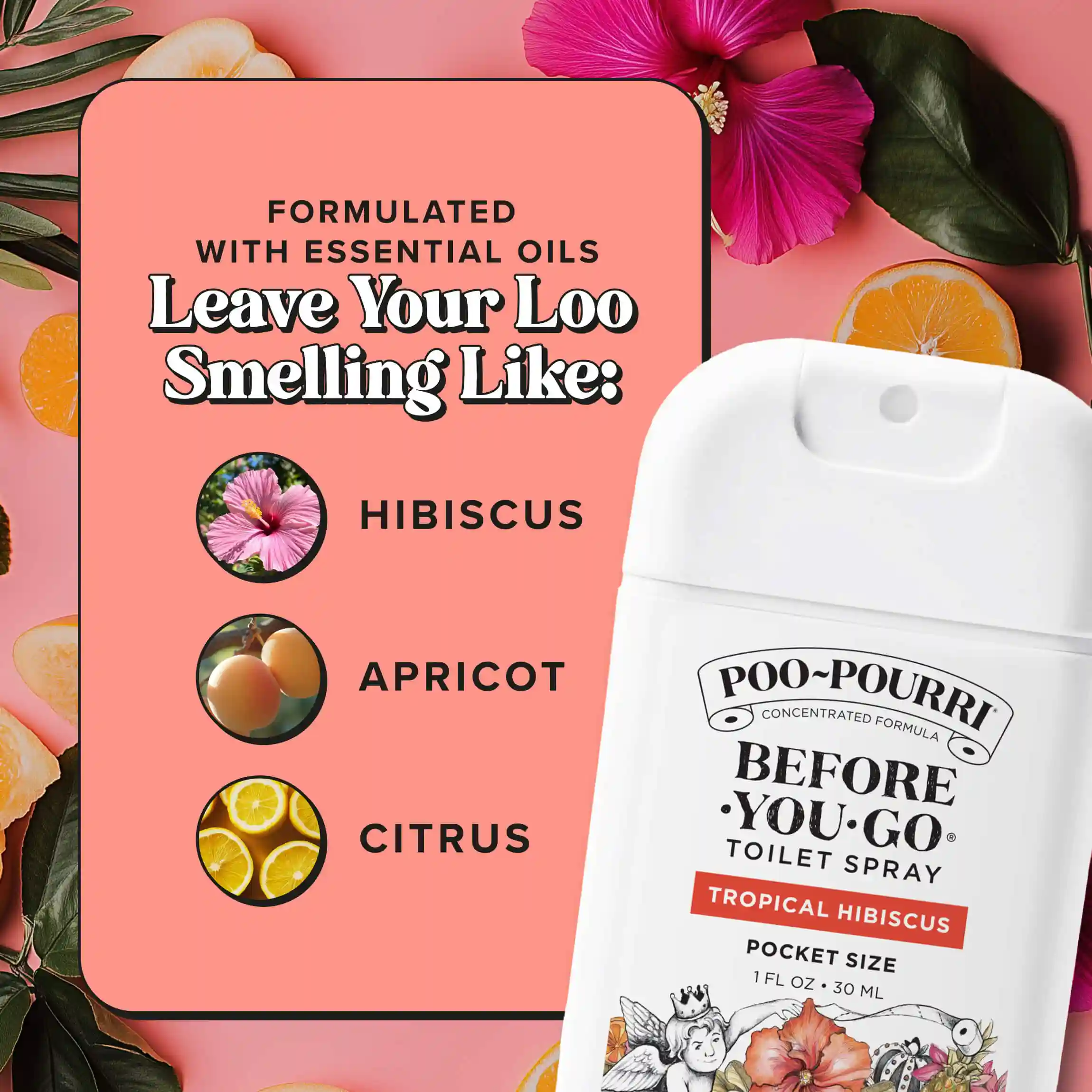 Tropical Hibiscus Pocket Sprayer - Poo~Pourri Toilet Spray - Image 7