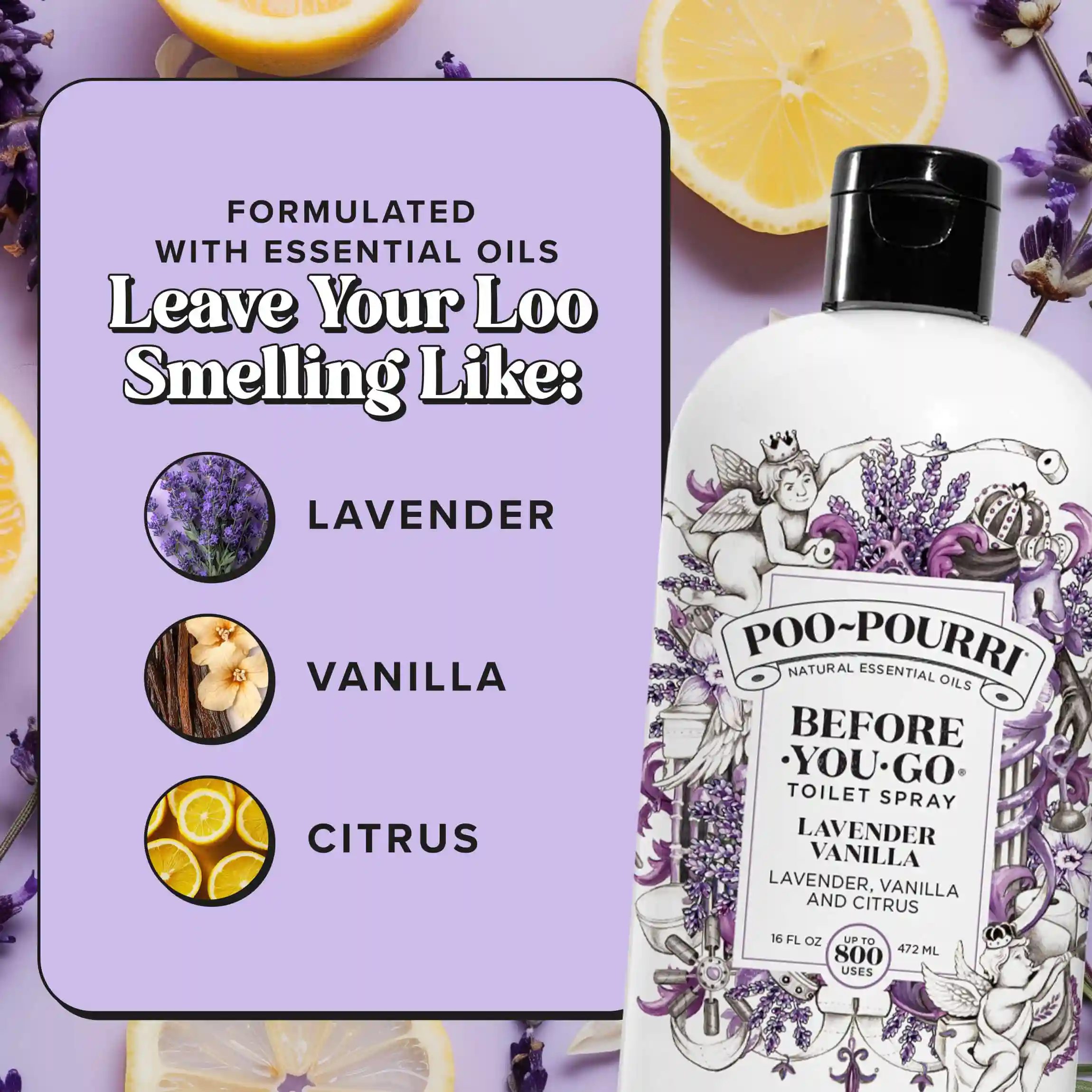 Lavender Vanilla - Poo~Pourri Toilet Spray - Image 62