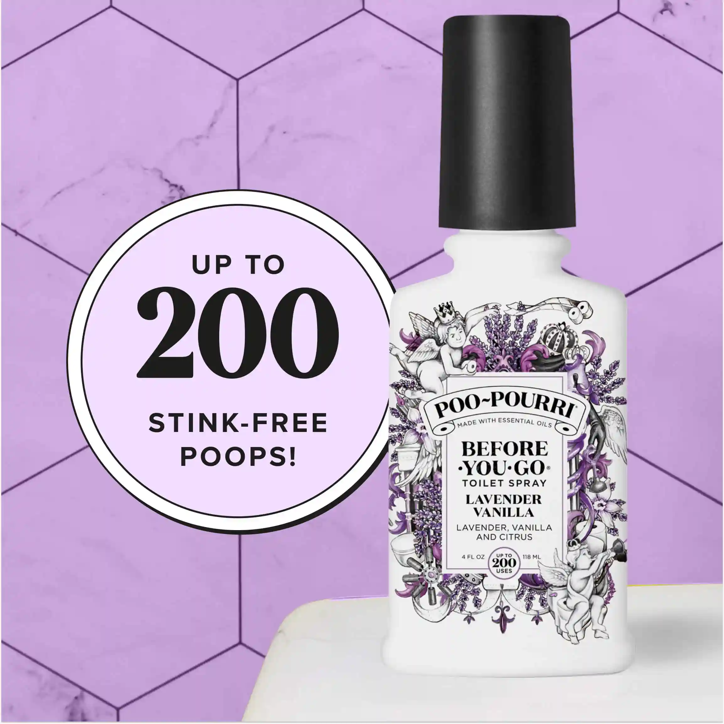 Lavender Vanilla - Poo~Pourri Toilet Spray - Image 35
