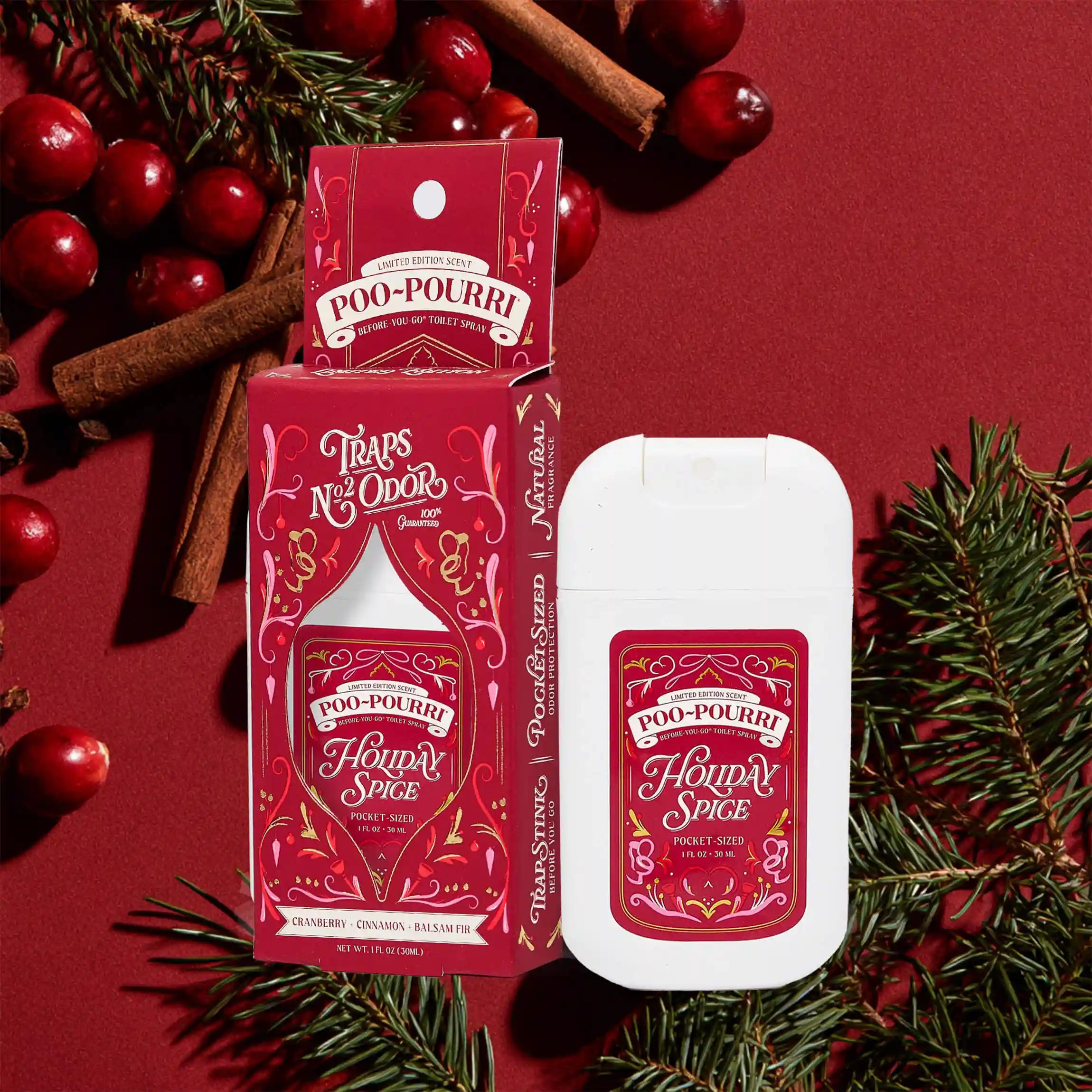 Alternative view of Holiday Spice Pocket Sprayer - Poo~Pourri Toilet Spray