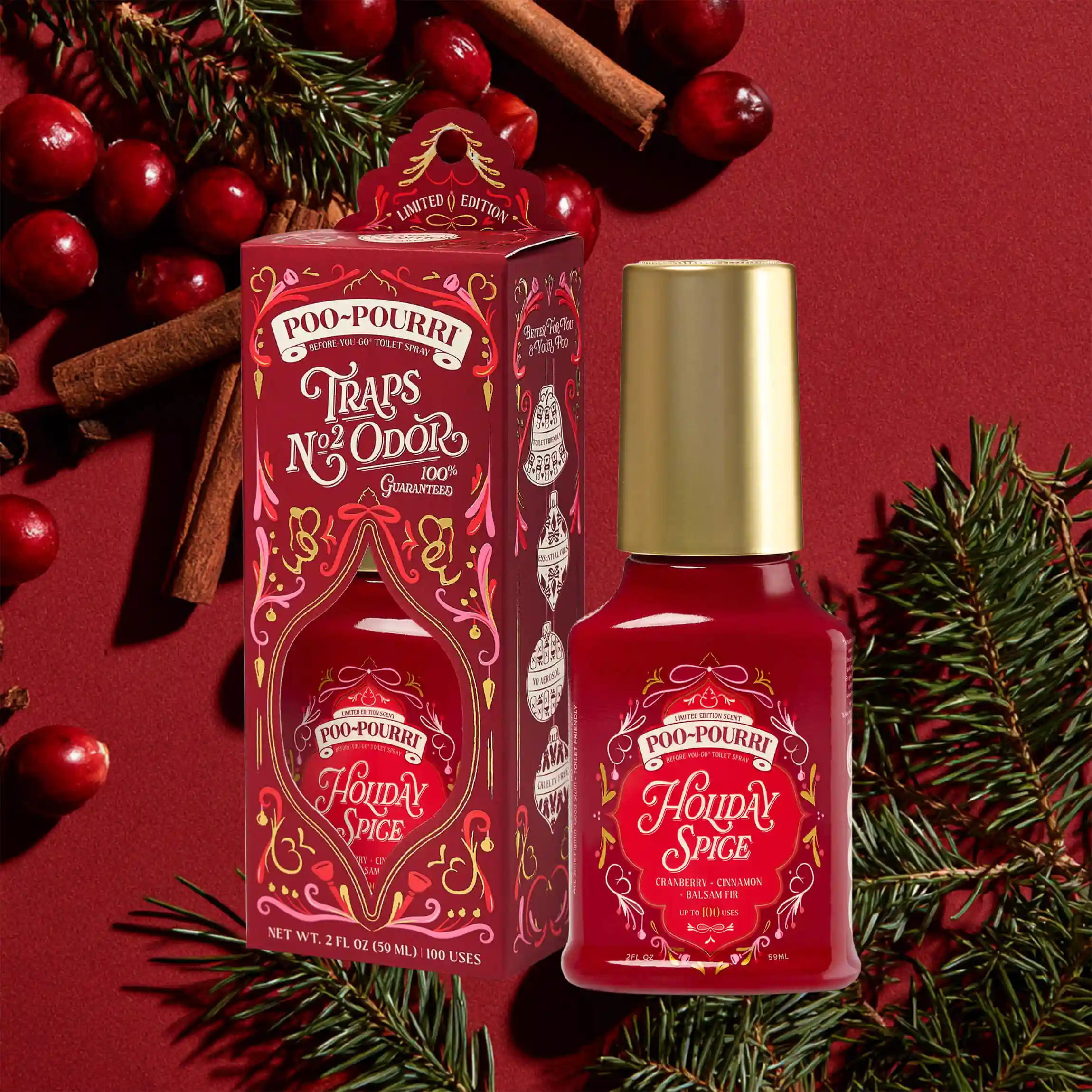Alternative view of Holiday Spice - Poo~Pourri Toilet Sprays
