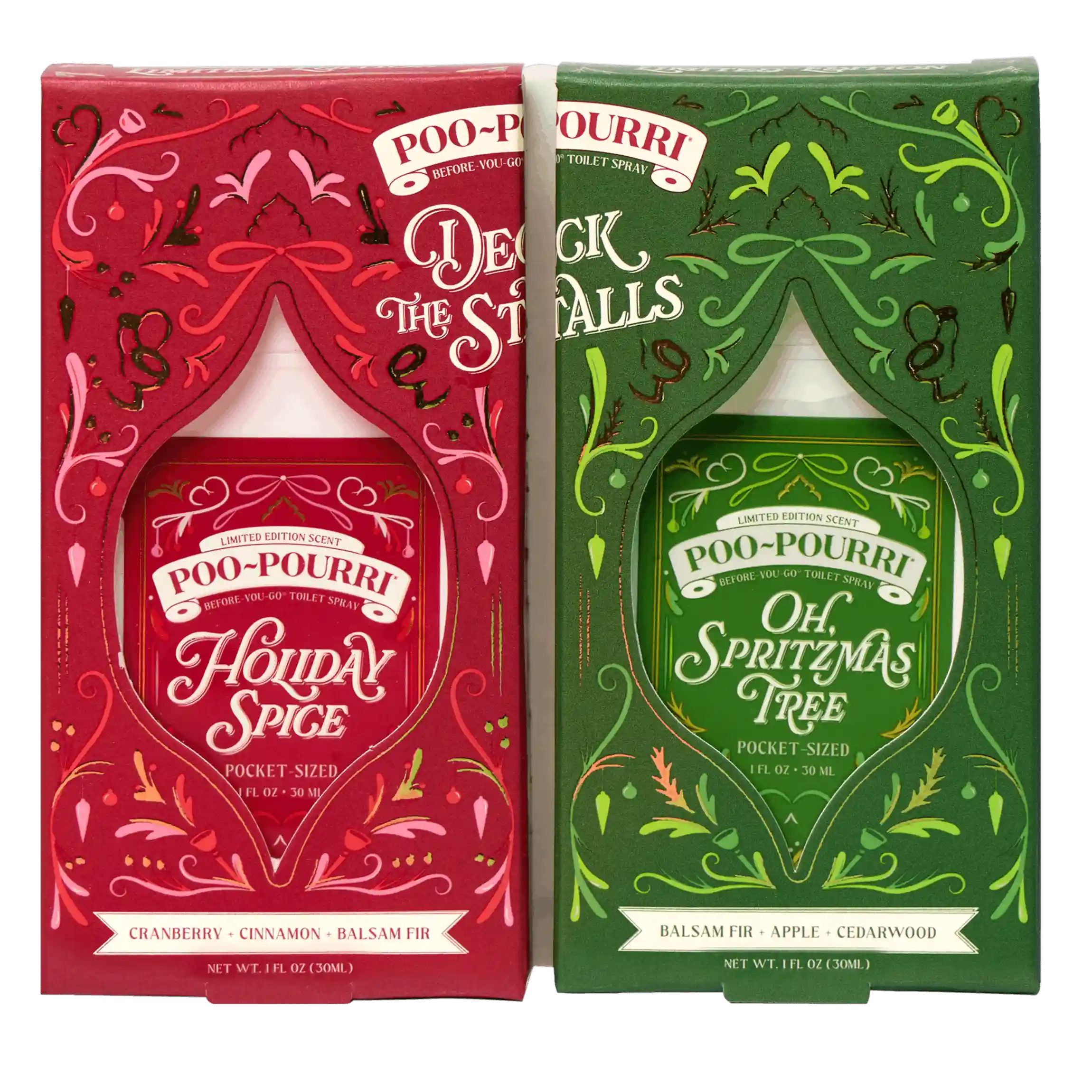 Deck the Stalls Tear & Share - Poo~Pourri Toilet Sprays