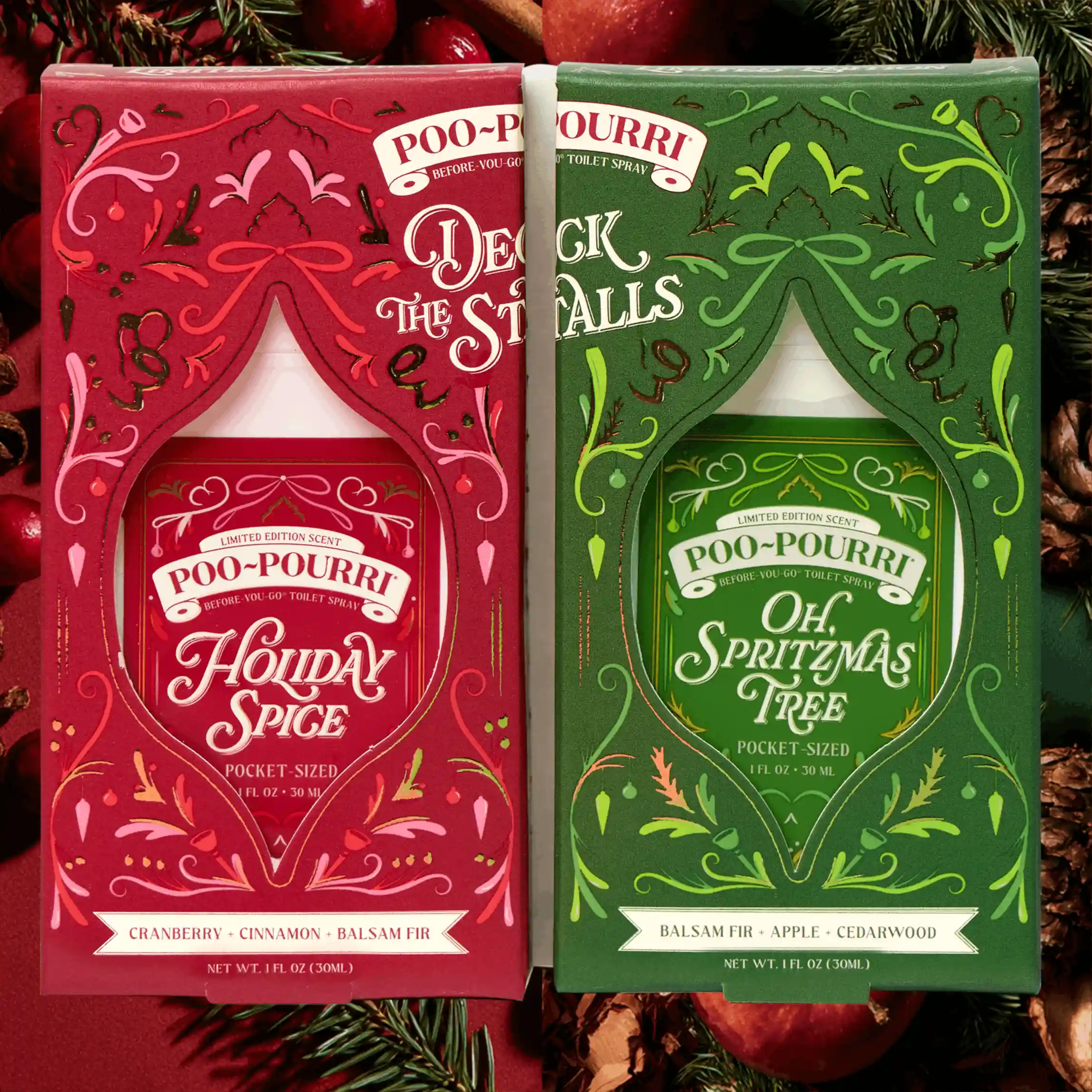 Alternative view of Deck the Stalls Tear & Share - Poo~Pourri Toilet Sprays