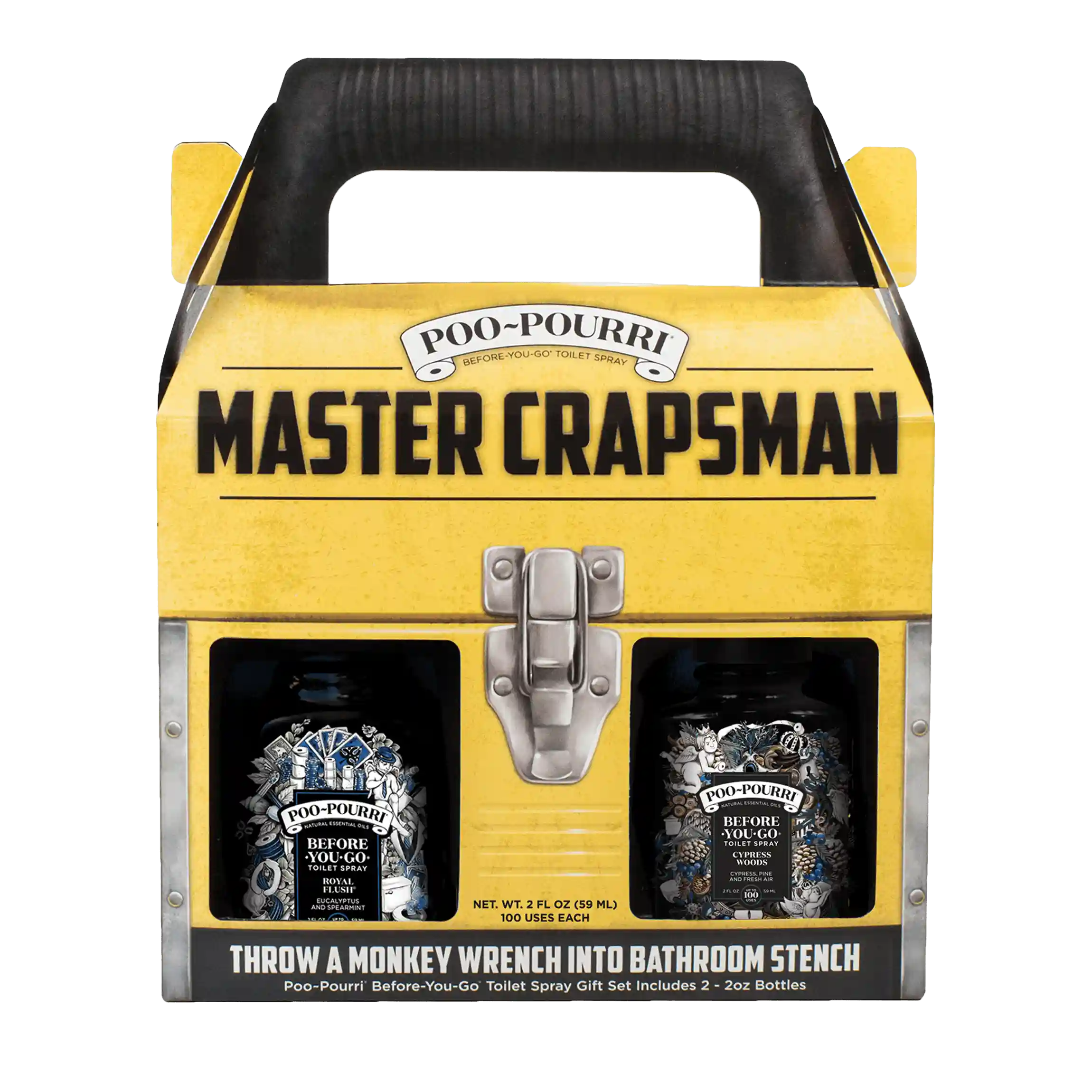 Master Crapsman Gift Set - Poo~Pourri Toilet Spray