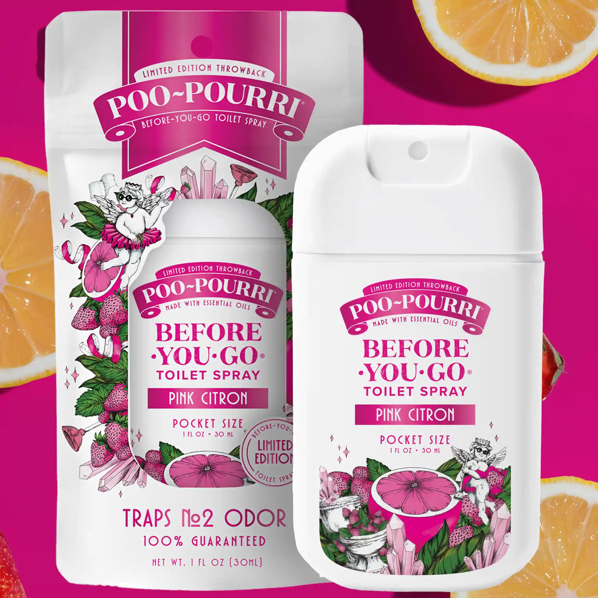 Alternative view of Pink Citron Pocket Sprayer - Poo~Pourri Toilet Spray