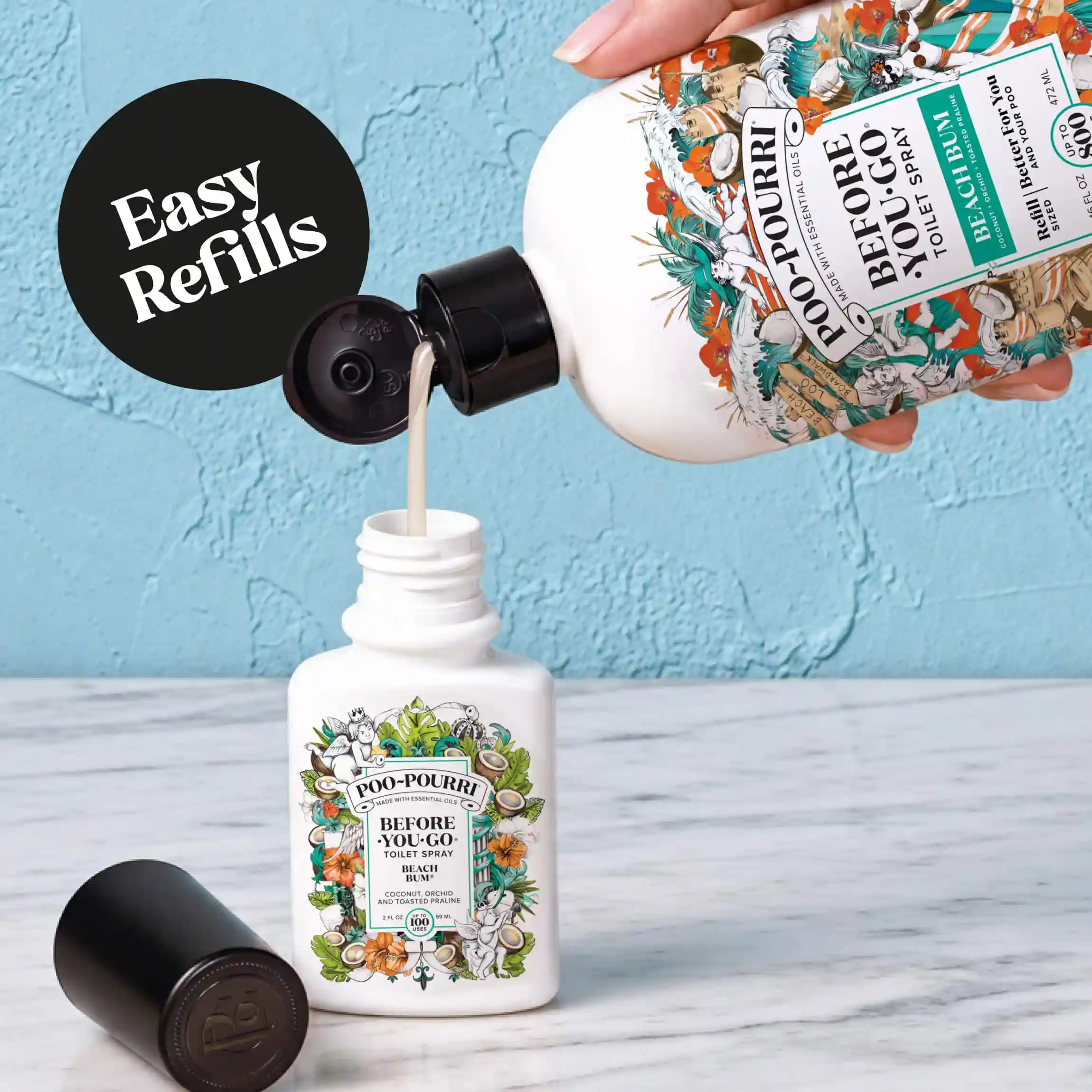 Beach Bum Refill - Poo~Pourri Toilet Spray - Image 3